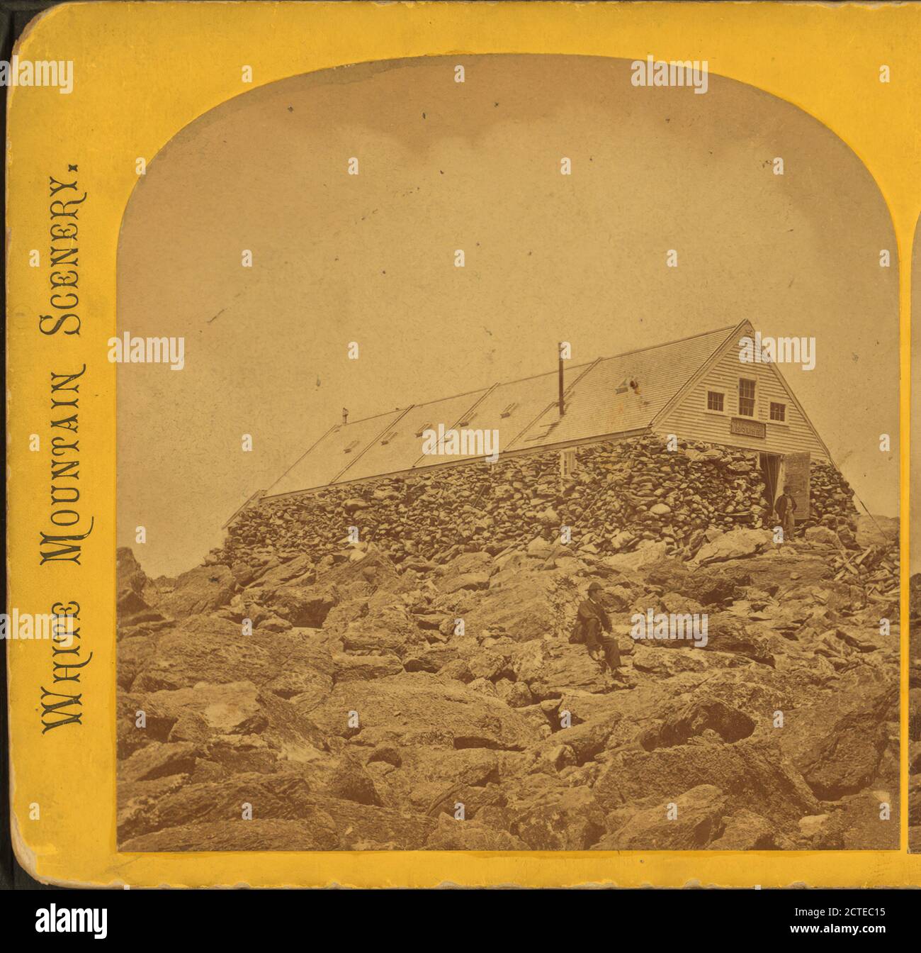 TipTop House., Rocks, Mountains, Houses, New Hampshire, Washington