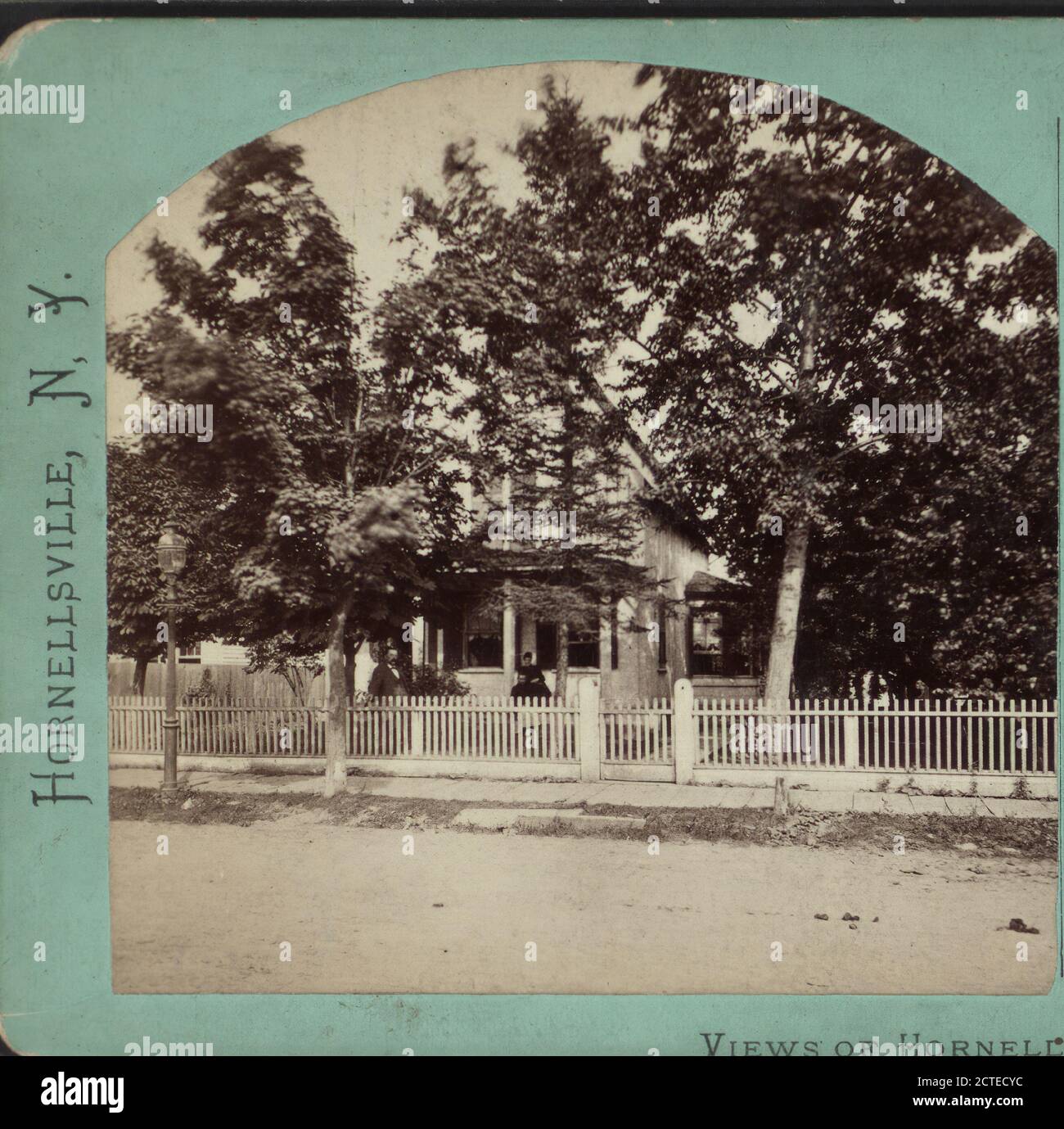 View of a private residence., New York (State), Hornellsville (N.Y