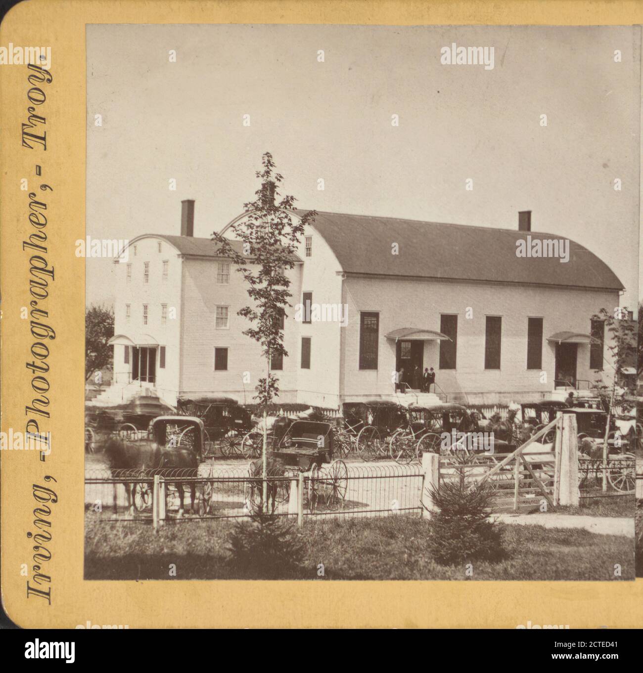 Shaker Church, Mount Lebanon, N.Y., New York (State Stock Photo Alamy