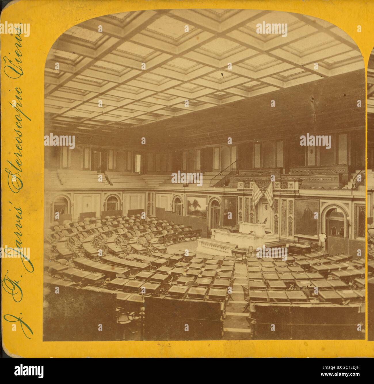 House of Representatives., Jarvis, J. F. (John F.) (b. 1850), Washington (D.C.), United States Stock Photo