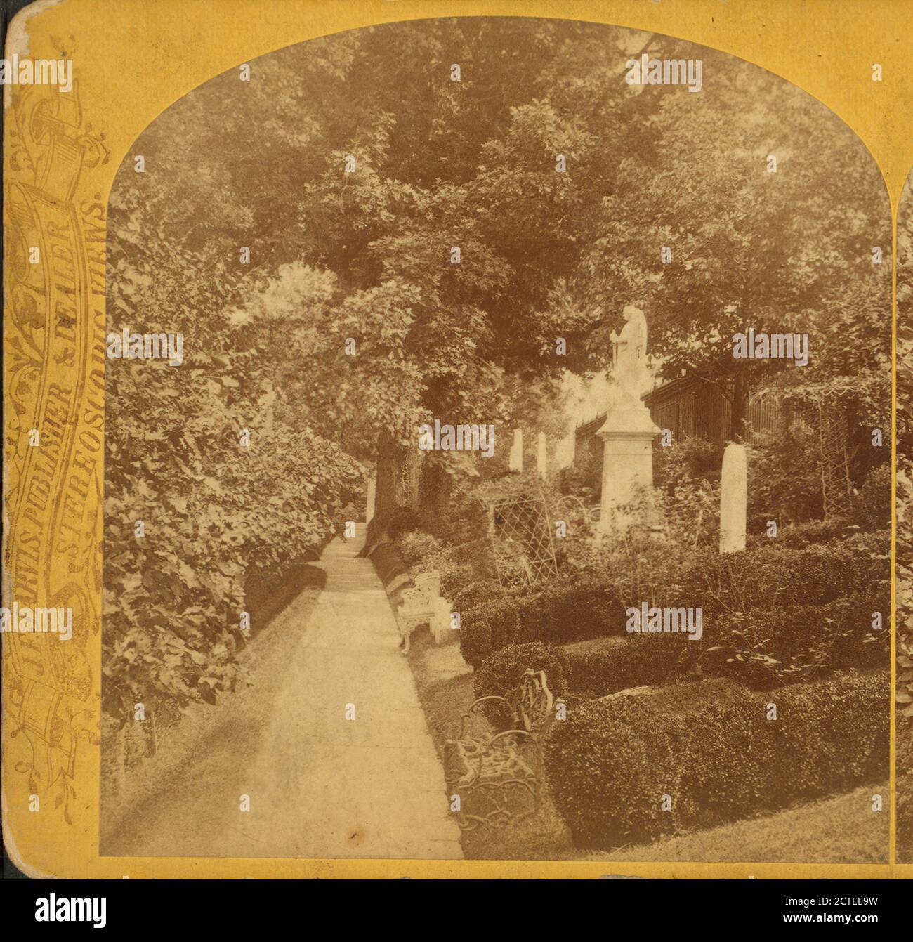Oak Hill Cemetery, Georgetown., Jarvis, J. F. (John F.) (b. 1850), 1875, Washington (D.C Stock Photo