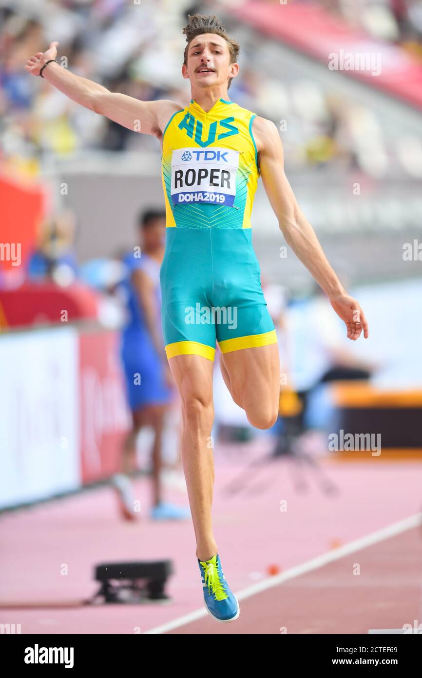 Darcy Roper (Australia). Long Jump Men. IAAF World Athletics