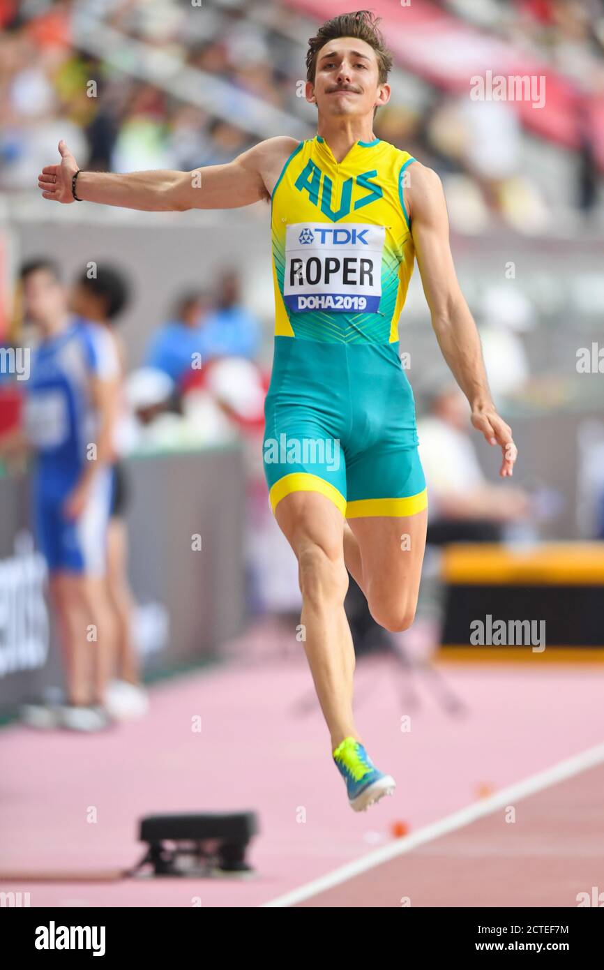 Darcy Roper (Australia). Long Jump Men. IAAF World Athletics