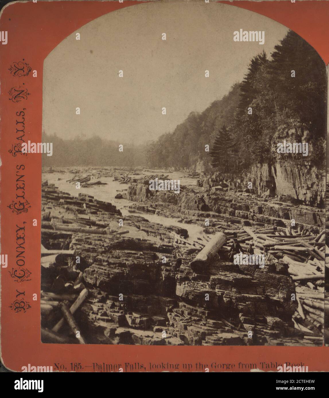 Gilboa Falls and near Gilboa, N.Y., New York (State Stock Photo Alamy