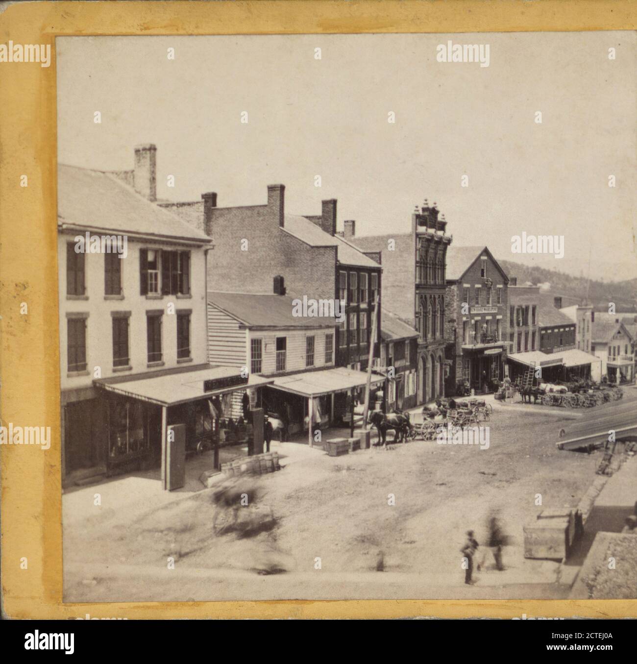 Canal Street, White Hall, N.Y., Labarre, I. D., Streets, New York (State), Whitehall (N.Y Stock