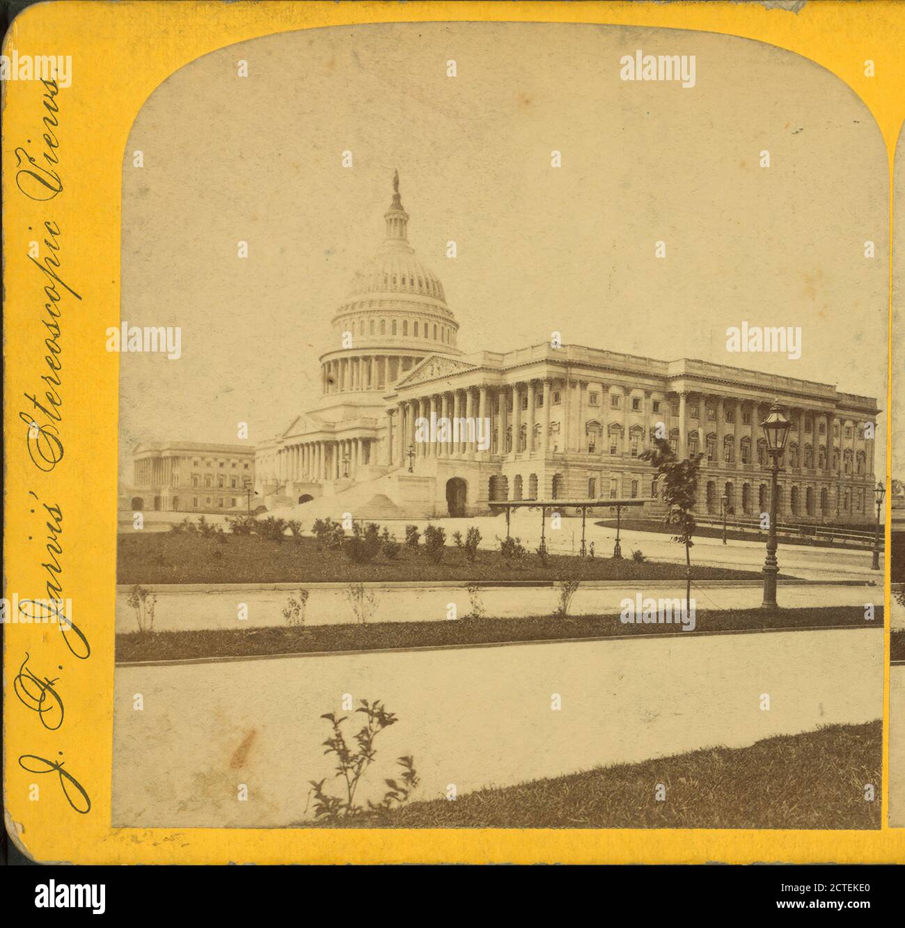 U.S. Capitol., Jarvis, J. F. (John F.) (b. 1850), Washington (D.C.), United States Stock Photo