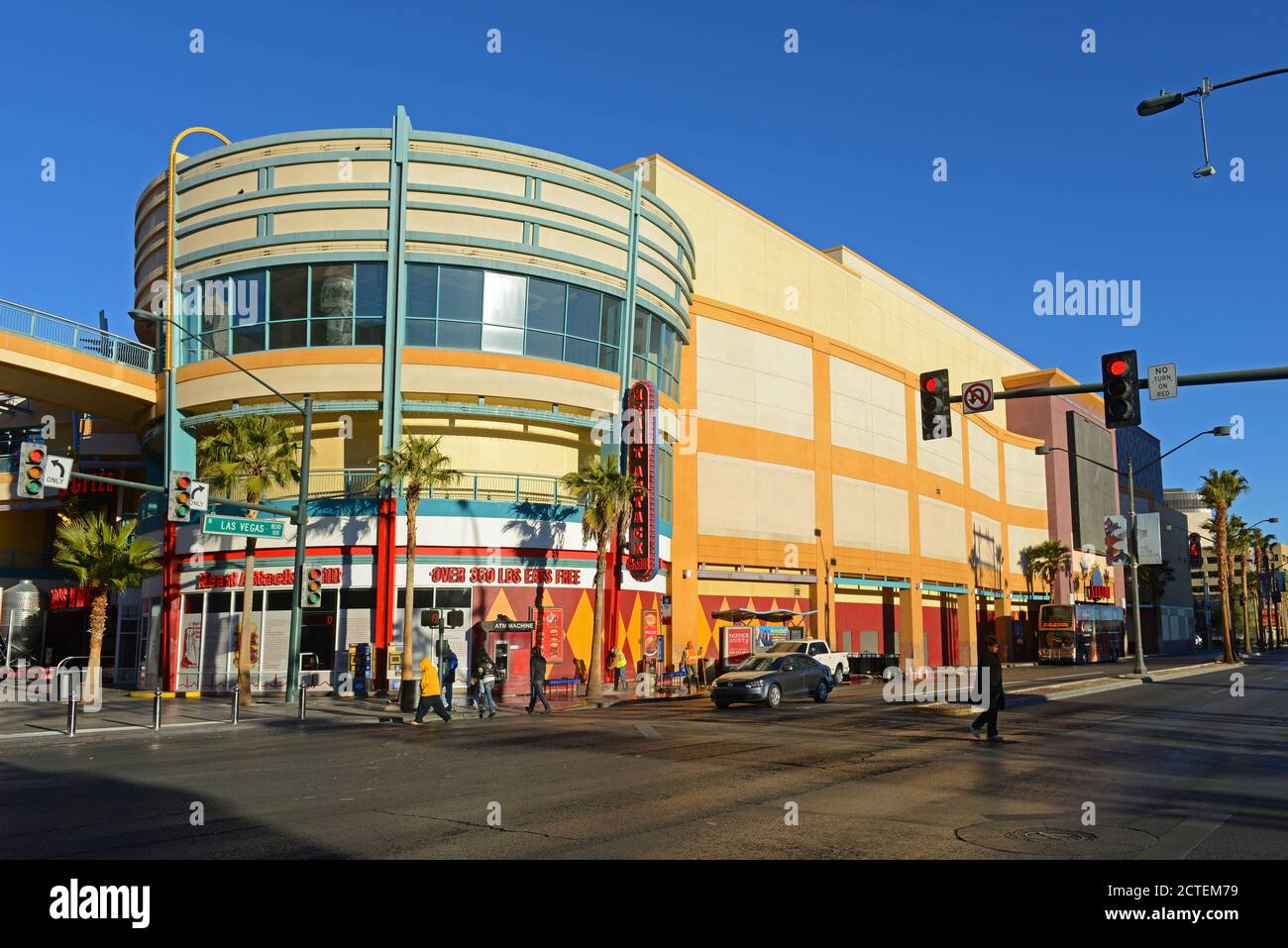 Neonopolis entertainment complex at Fremont East District on Fremont