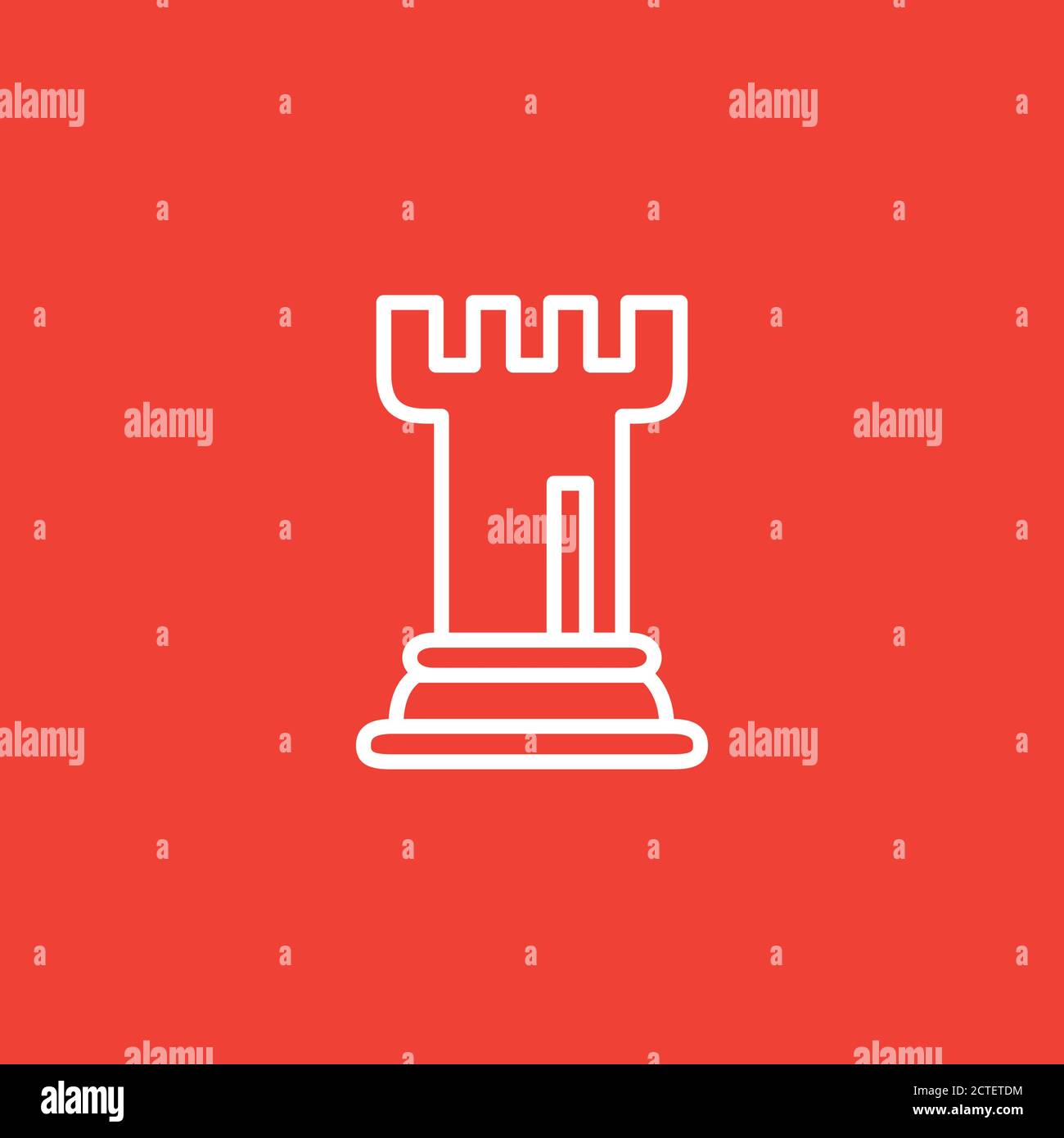 Red rook Stock Vector Images - Alamy