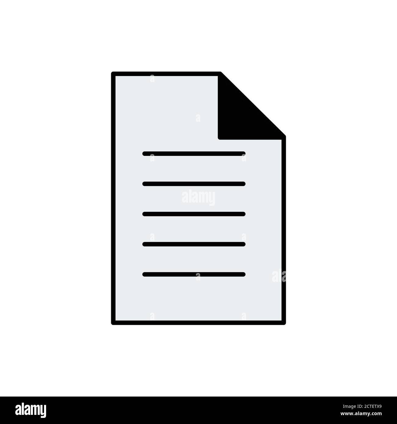 Document signature. Hand holds pen, blank paper notebook page