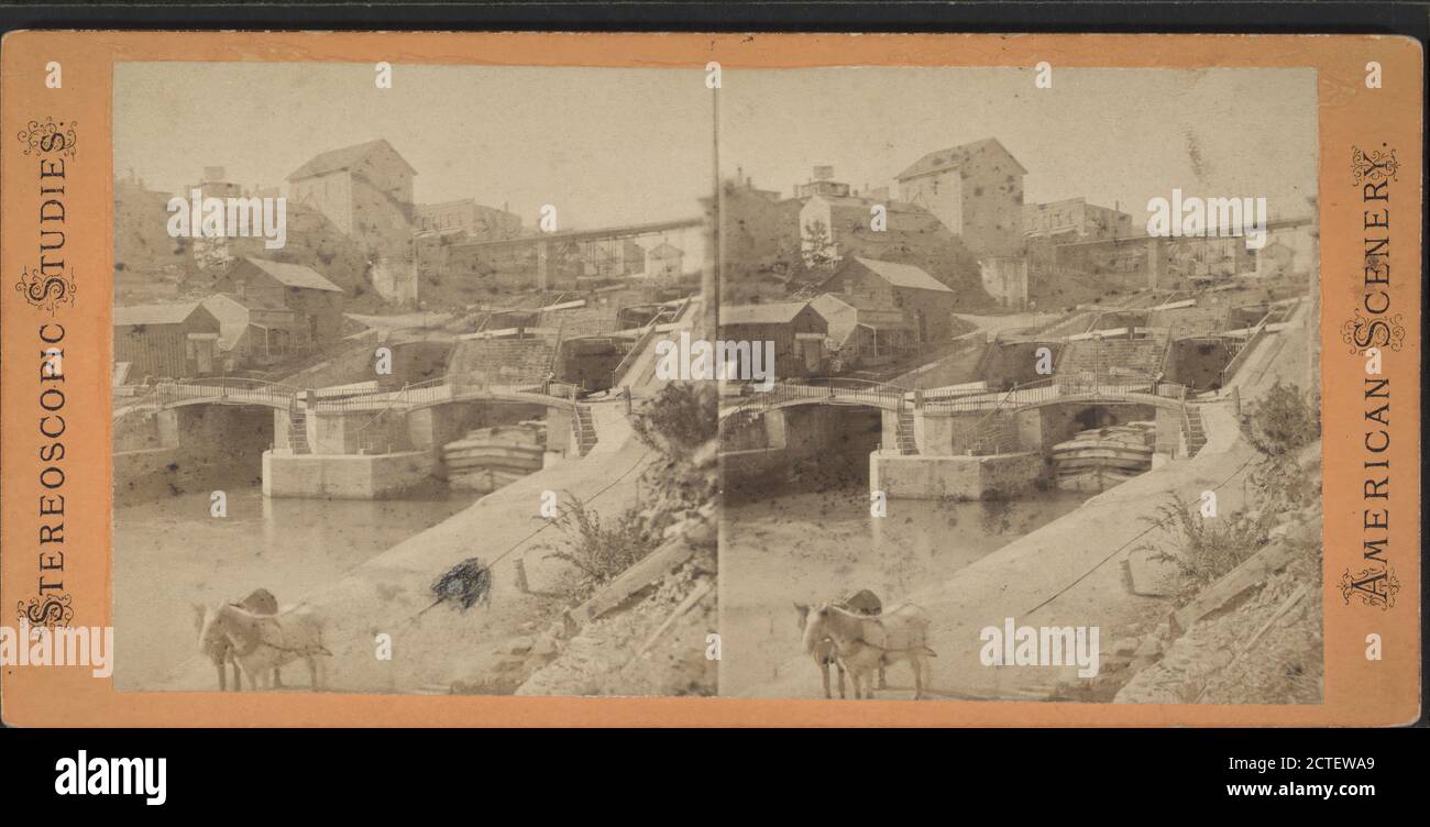 Lockport locks hires stock photography and images Alamy