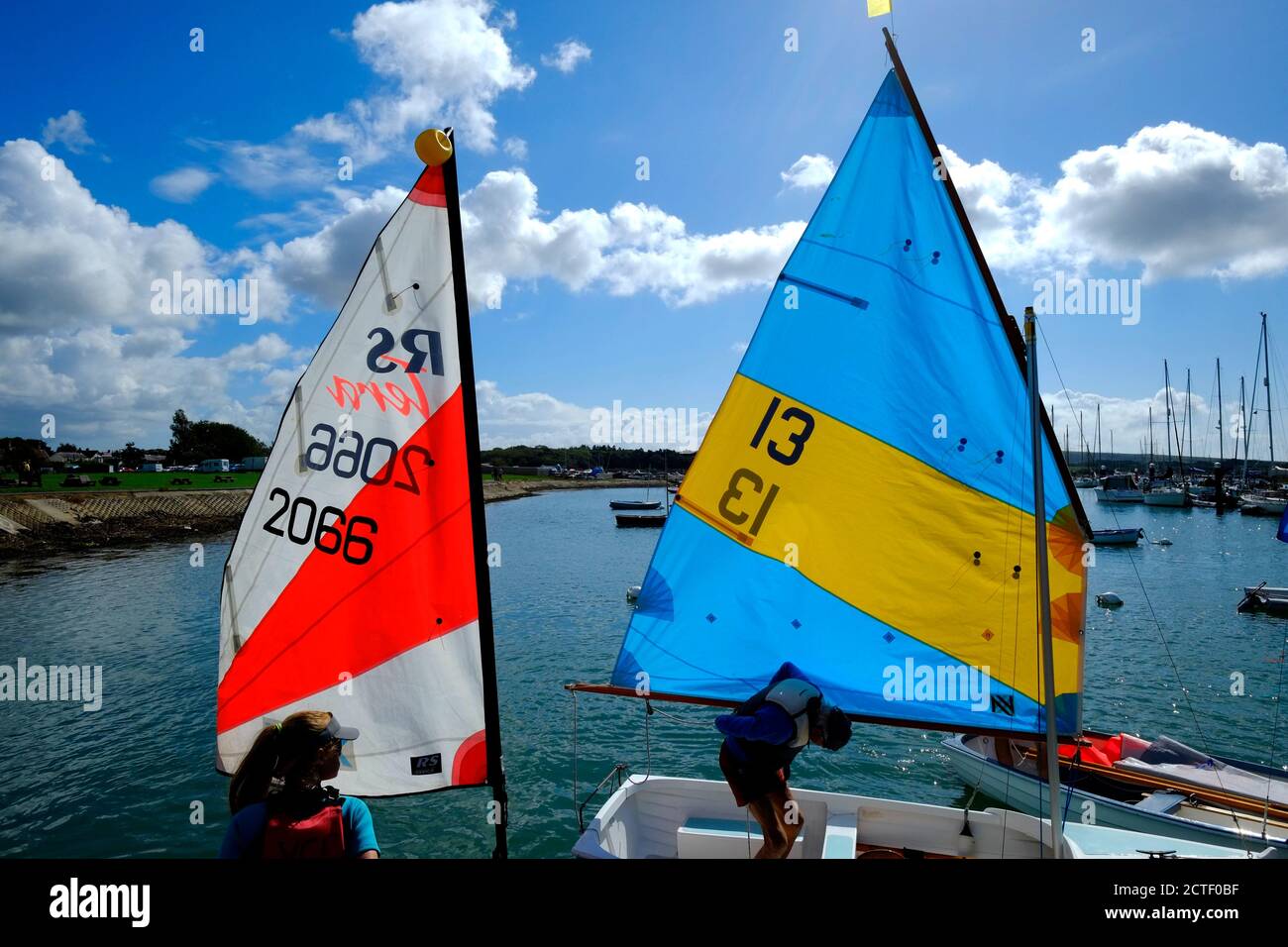 Sailing Club Dinghies High Resolution Stock Photography and Images Alamy