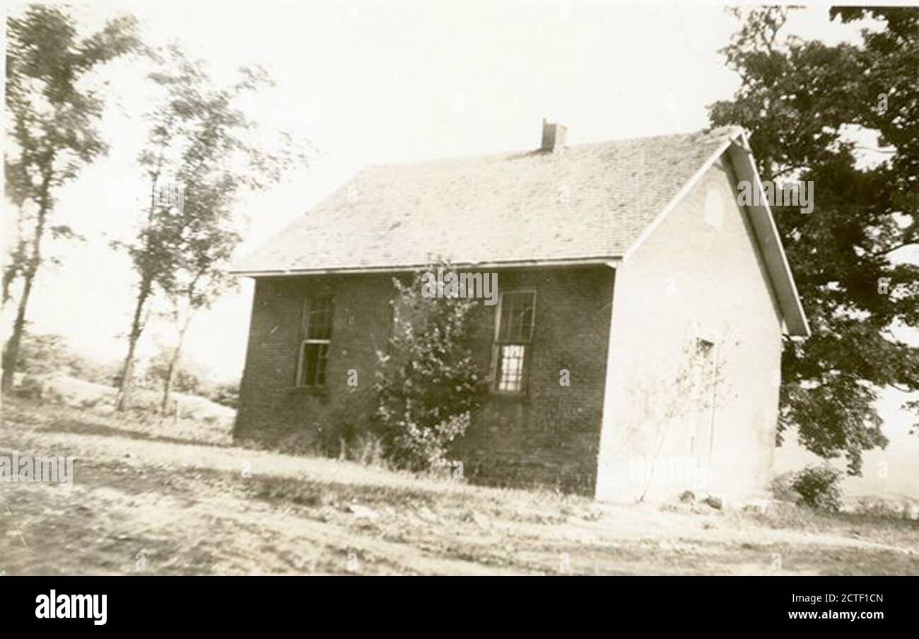Masontown, PA Schoolhouse, circa 1923 Stock Photo Alamy