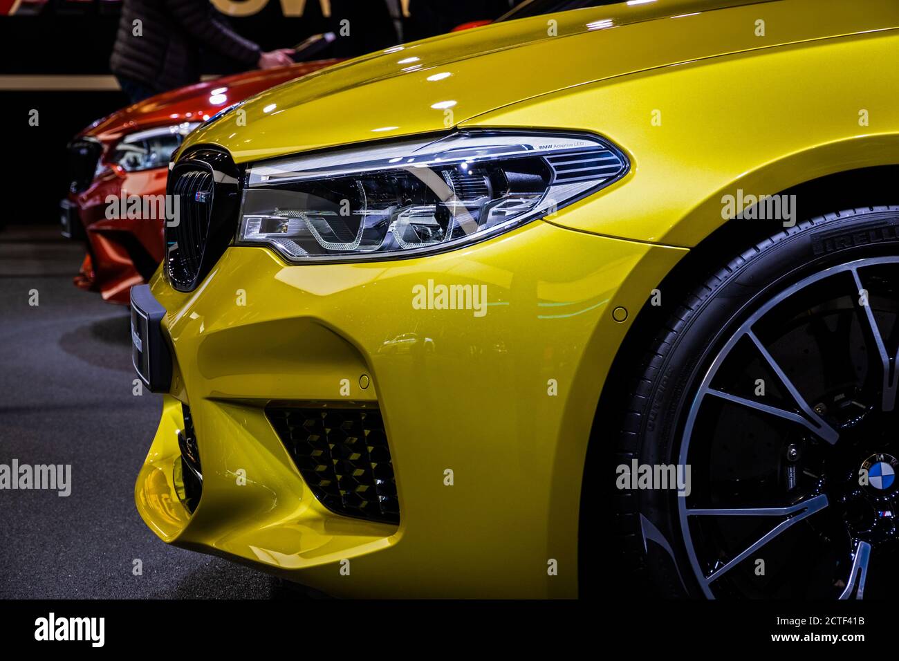 BMW M5 Competition car at the 89th Geneva International Motor Show. Geneva,  Switzerland - March 5, 2019 Stock Photo - Alamy