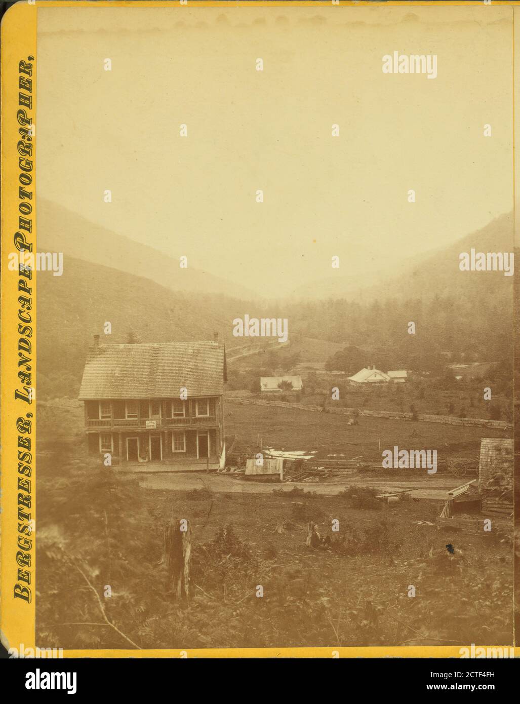 Oleona Hotel, Kettle Creek, Potter Co., Pa., Bergstresser, J. B