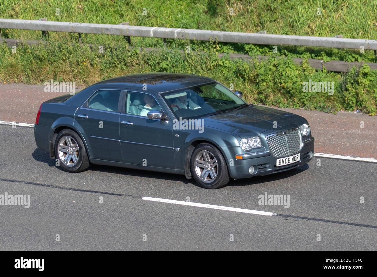 2006 silver blue Chrysler 300C, 300 C CRD; Vehicular