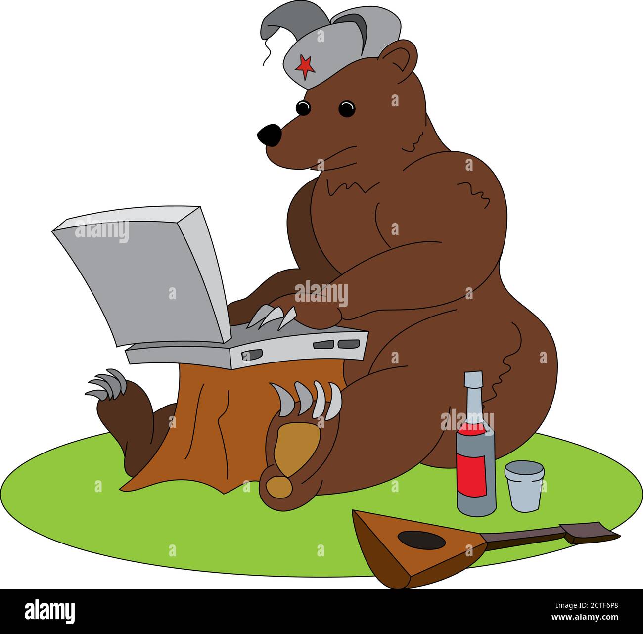 Пусть работает медведь у него. Медвежонок прикол. Медвежонок за компьютером. Мишка компьютера. Работать и медведь может.