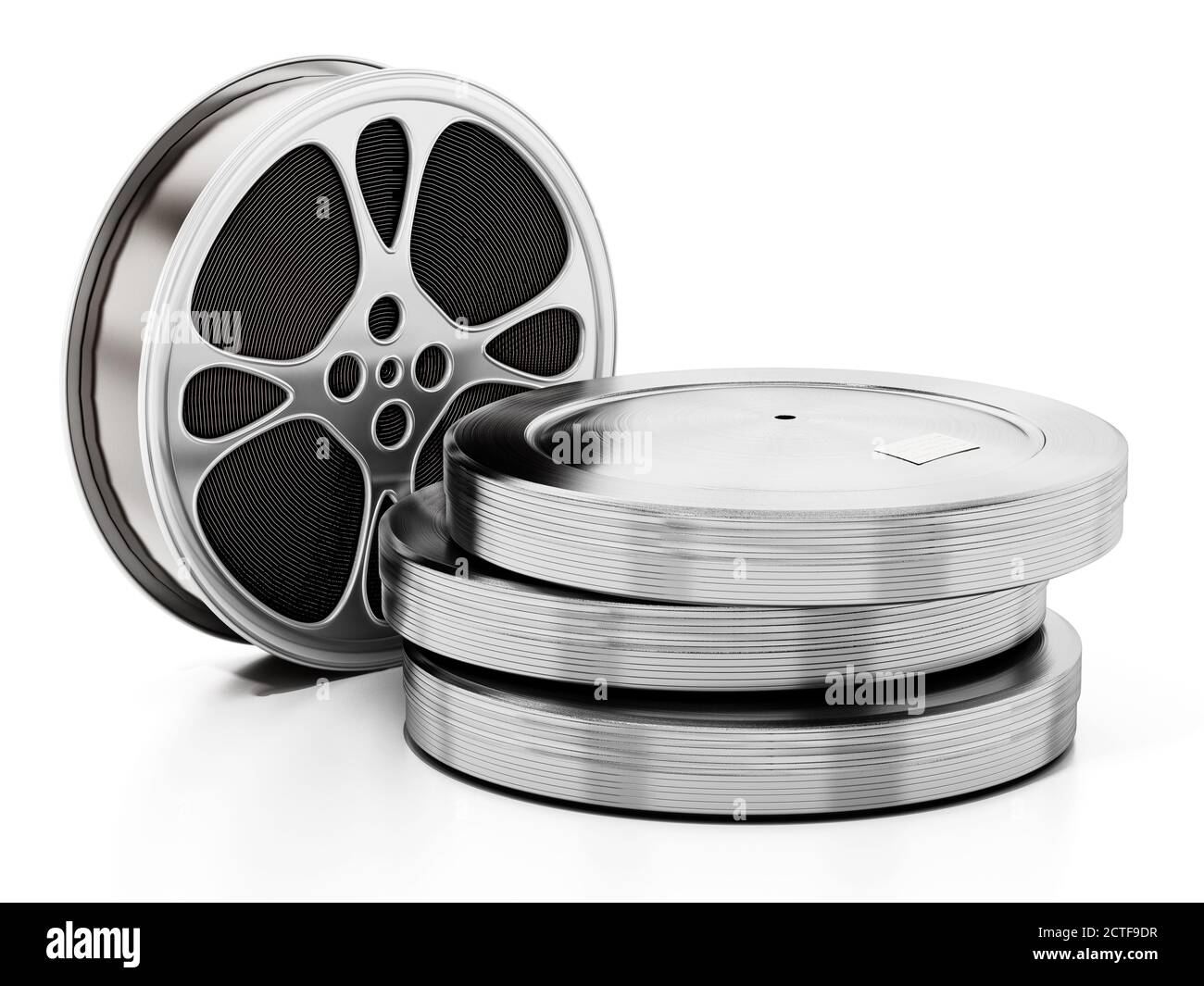 Old movie reels hi-res stock photography and images - Page 2 - Alamy