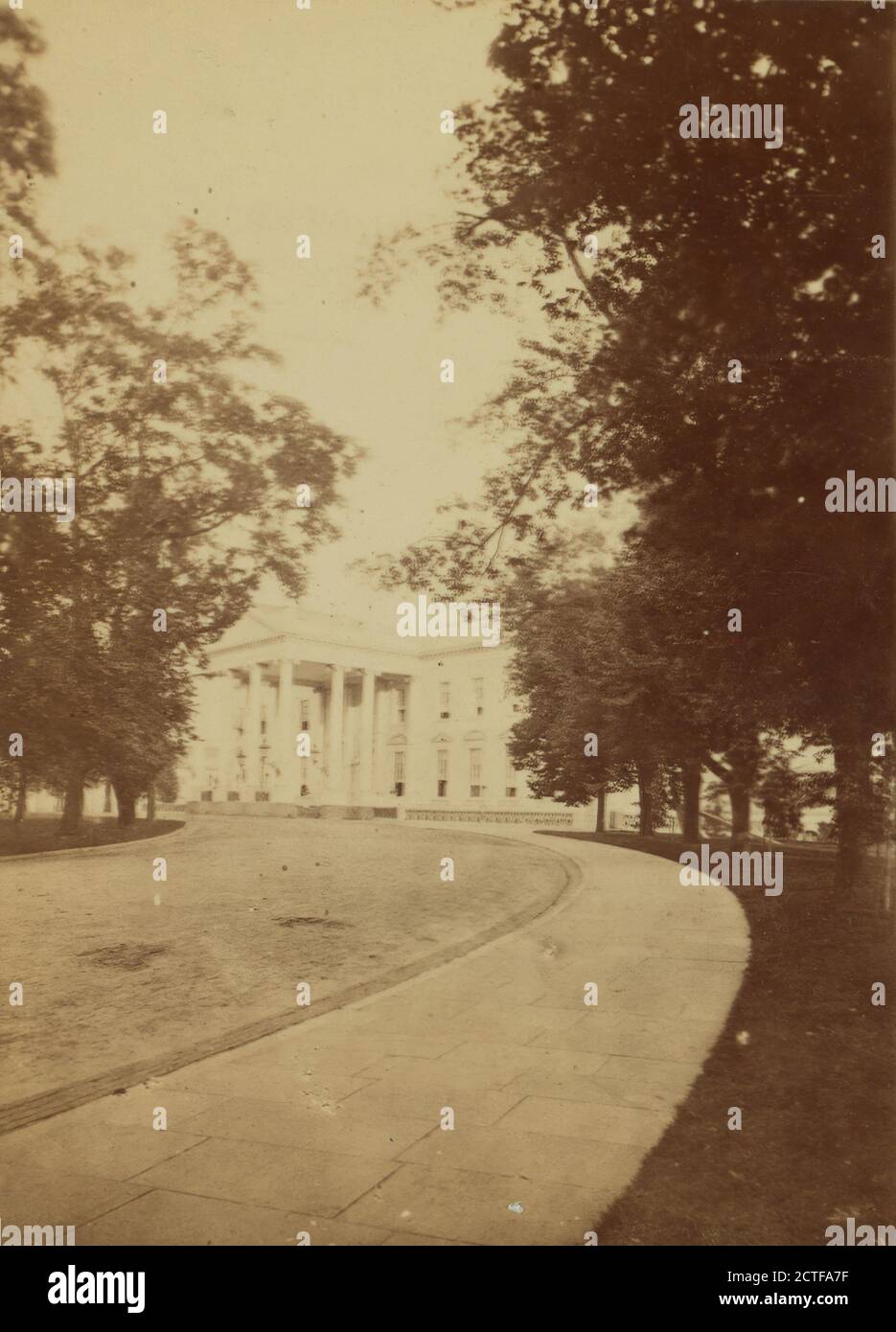 President's house washington hi-res stock photography and images - Alamy