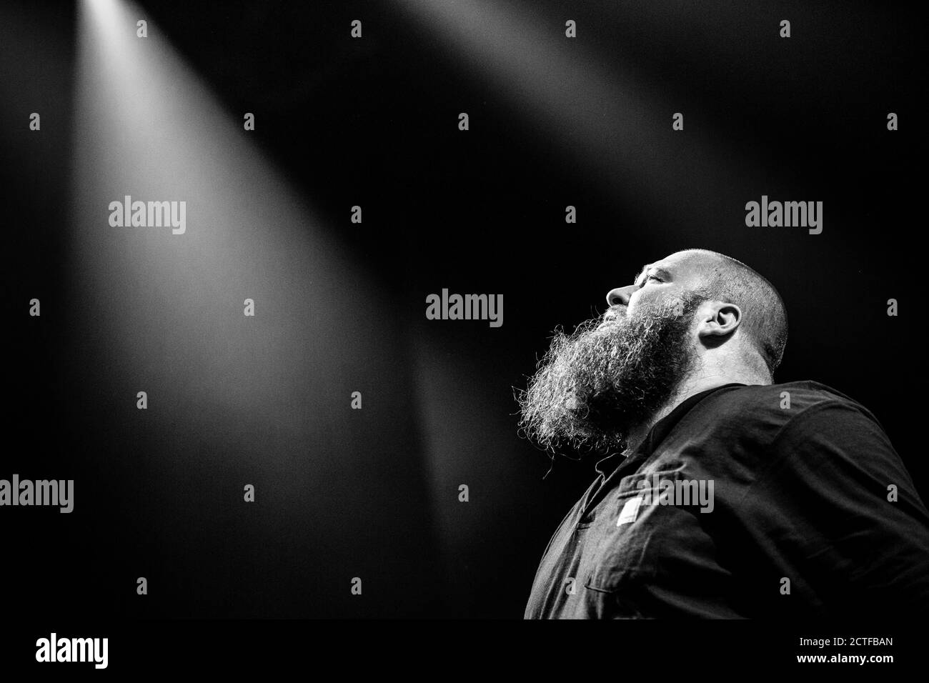Roskilde, Denmark. 29th, June 2016. The American rapper Action Bronson performs a live concert during the Danish music festival Roskilde Festival 2016. (Photo credit: Gonzales Photo - Lasse Lagoni). Stock Photo