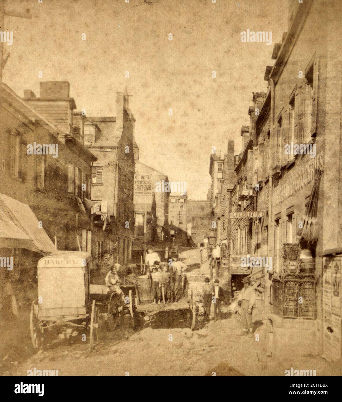 Five Points., 1865, New York (State), New York (N.Y.), Manhattan (New York, N.Y.), Five Points