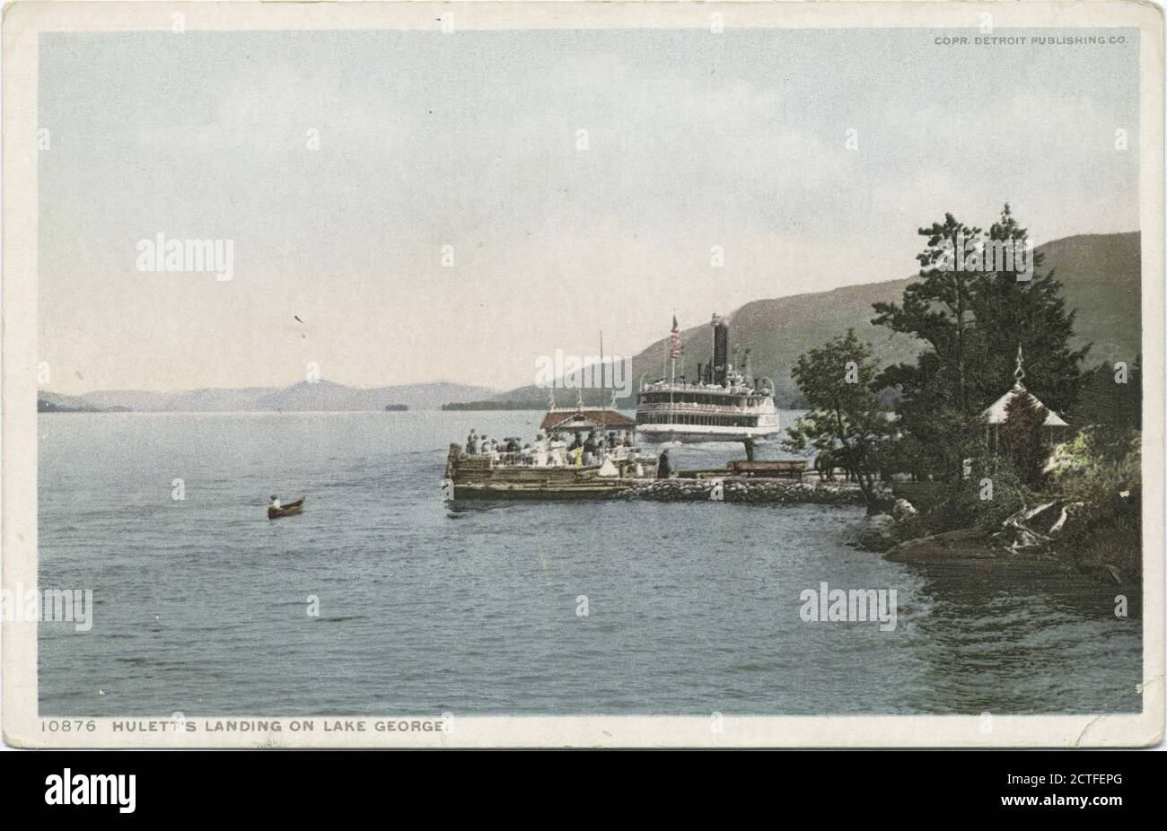 Hulett Landing, Lake N. Y., still image, Postcards, 1898 1931