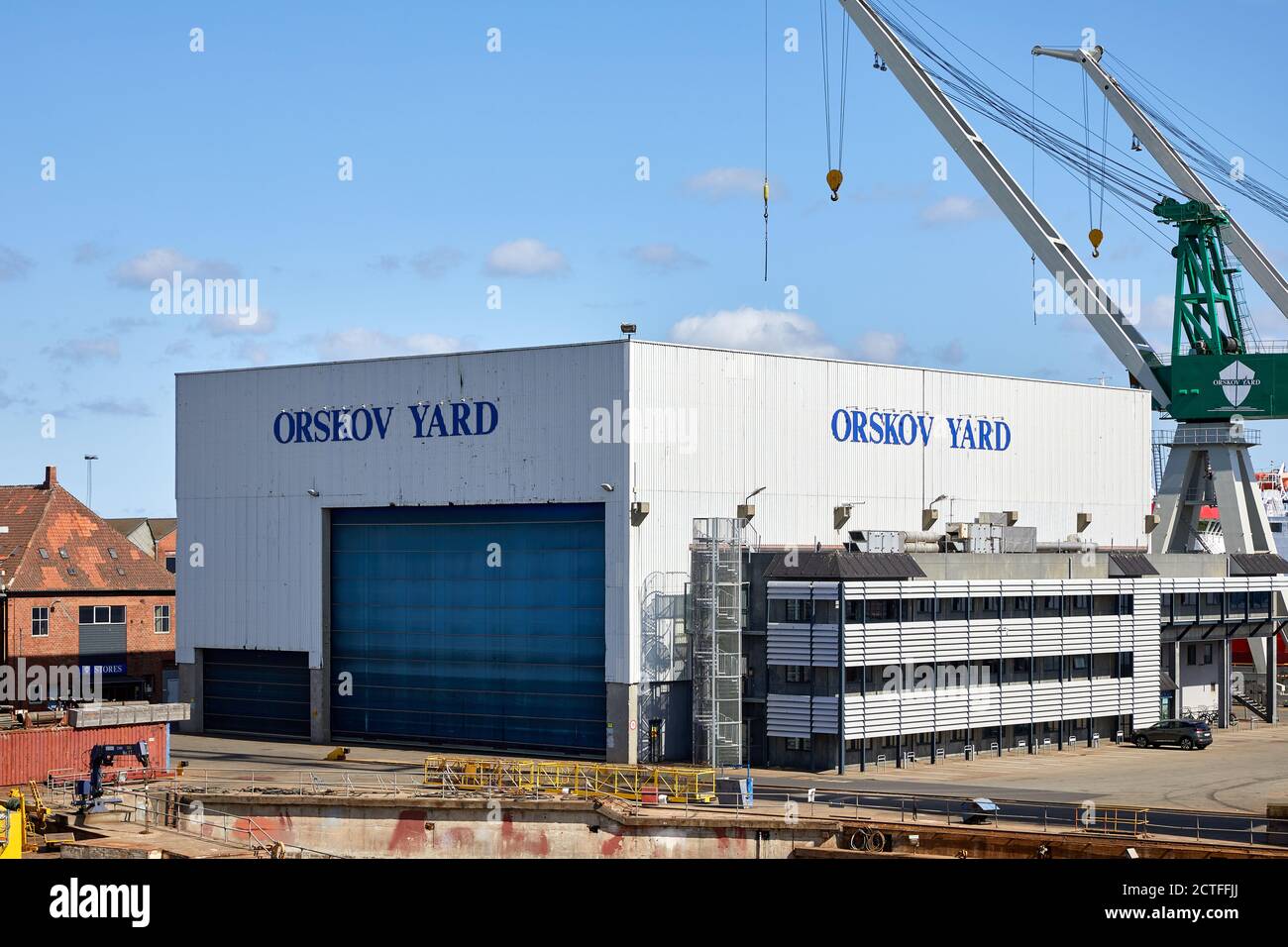 Orskov Yard, Frederikshavn, Denmark Stock Photo