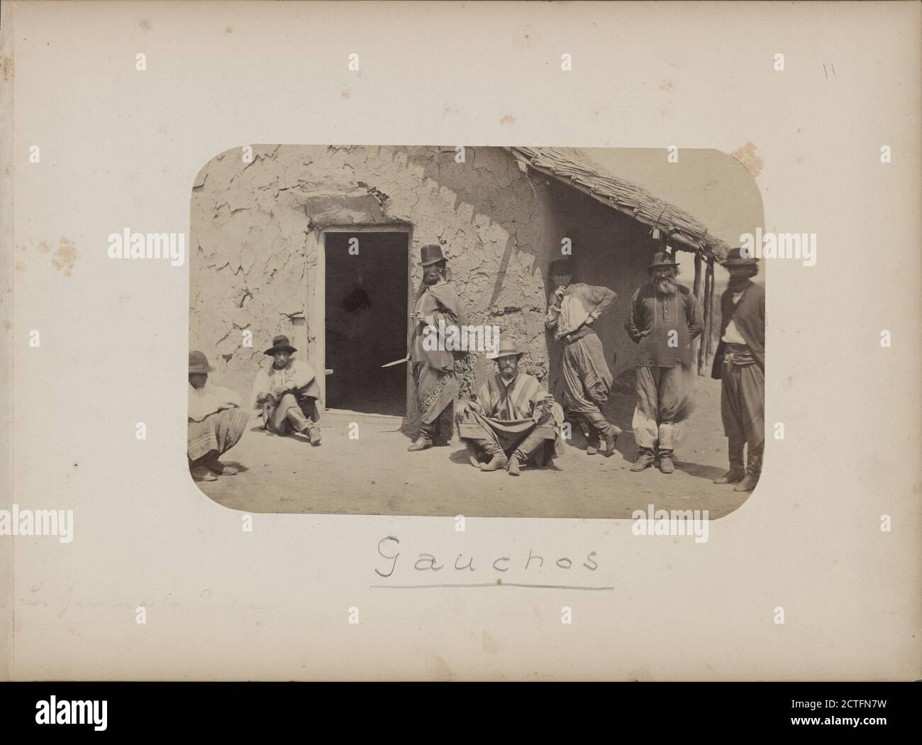 Gauchos, still image, Photographs, 1866, Esteban, 18301868
