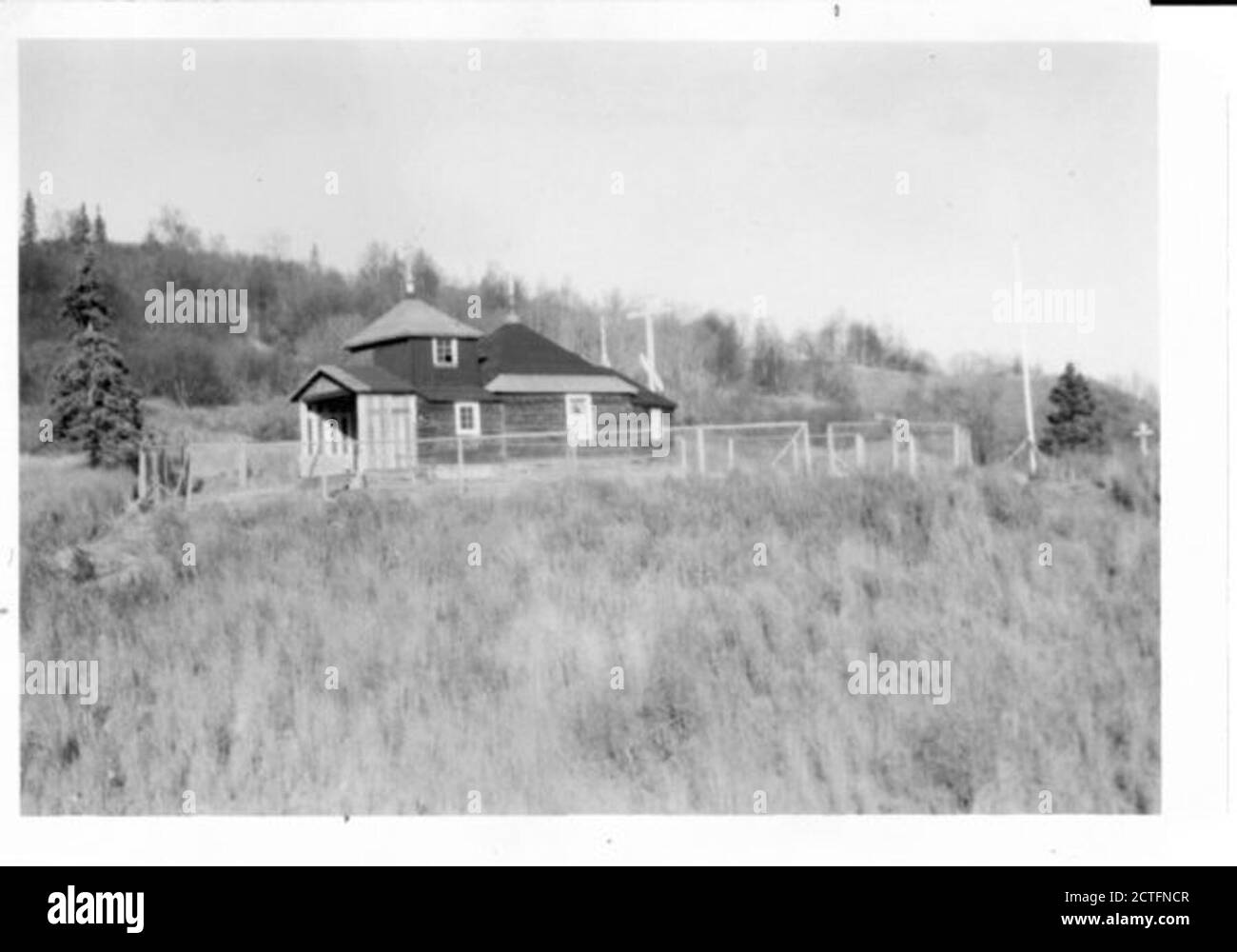 Russian Orthodox Russian Mission Alaska Stock Photo Alamy