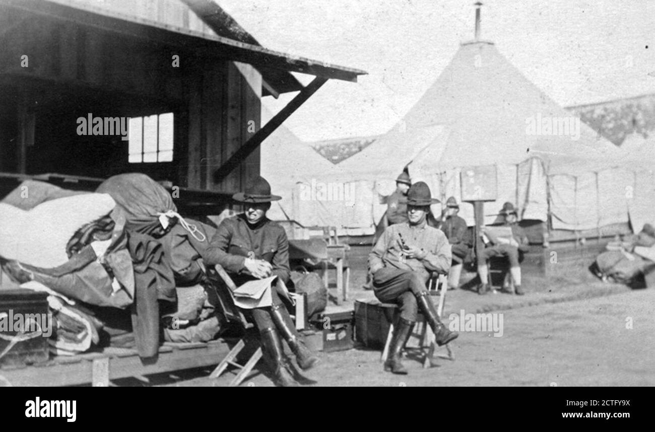 Camp funston Black and White Stock Photos & Images Alamy