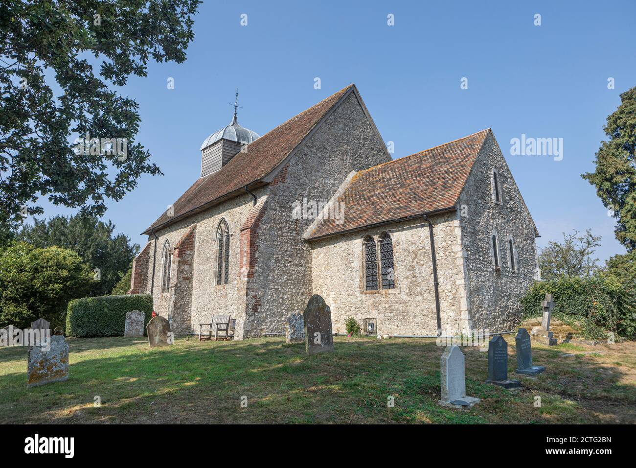 St. Rumwold's Church, Bonnington, Kent, UK Stock Photo Alamy