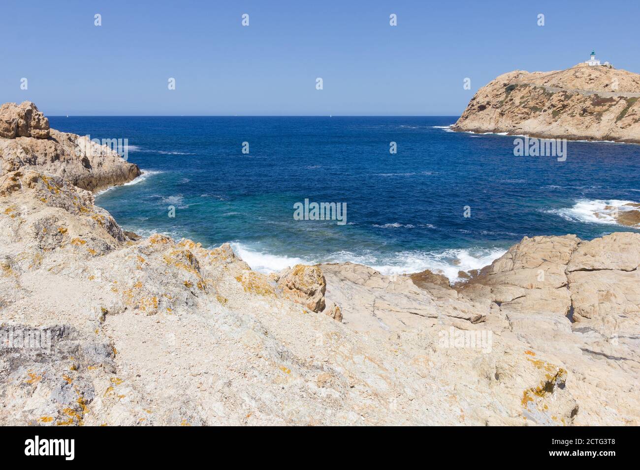 Ile rousse lighthouse hi-res stock photography and images - Alamy