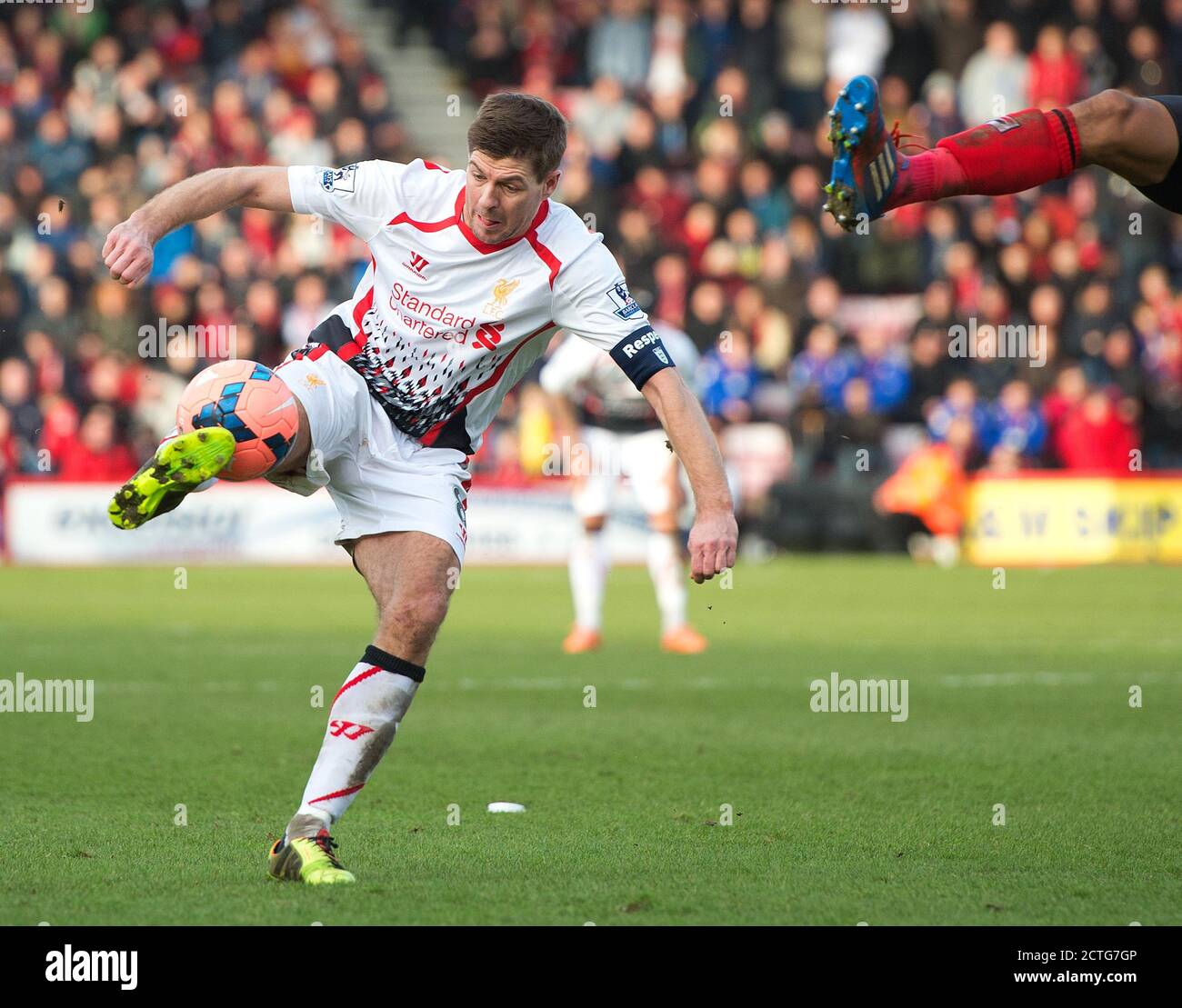 Steven Gerrard AFC Bournemouth v Liverpool FA CUP Round 4  Picture : © Mark Pain / Alamy Stock Photo