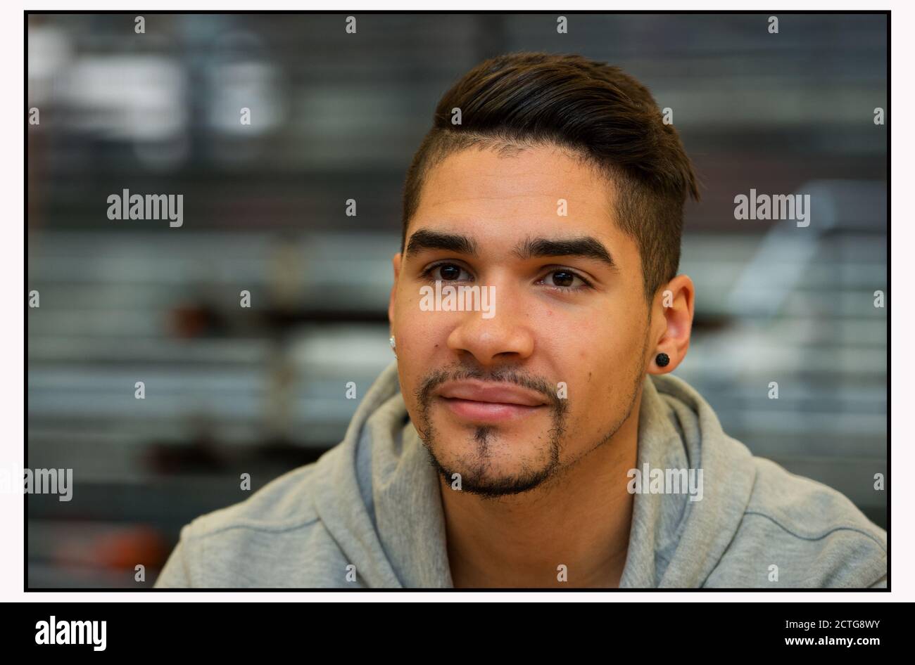 LOUIS SMITH, GB OLYMPIC GYMNAST AT THE LONDON 2012, DISCUSSES HIS RETURN TO COMPETITIVE FITNESS.       PICTURE CREDIT : © MARK PAIN / ALAMY Stock Photo