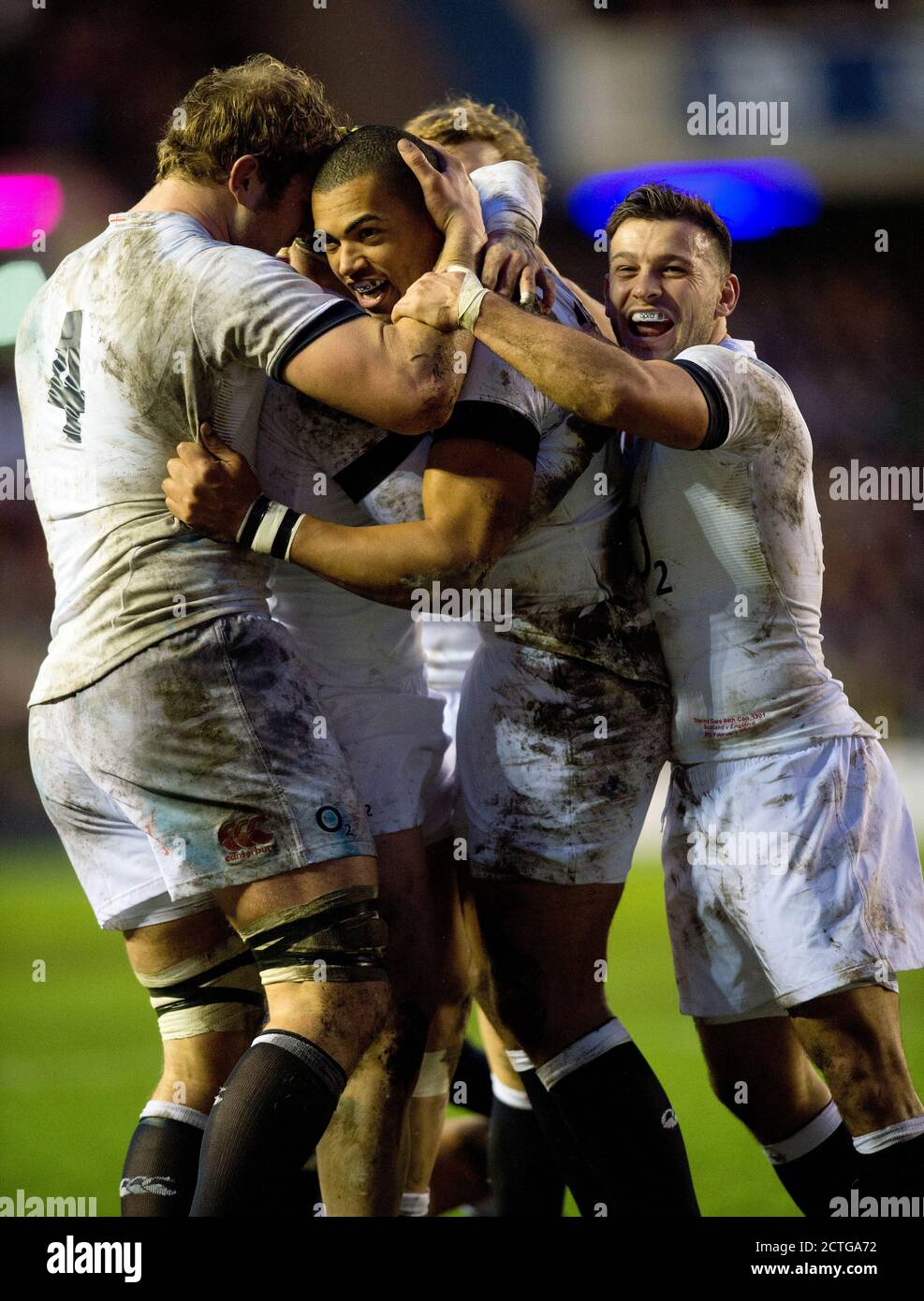 LUTHER BURRELL. SCOTLAND v ENGLAND SIX NATIONS MURRAYFIELD Picture