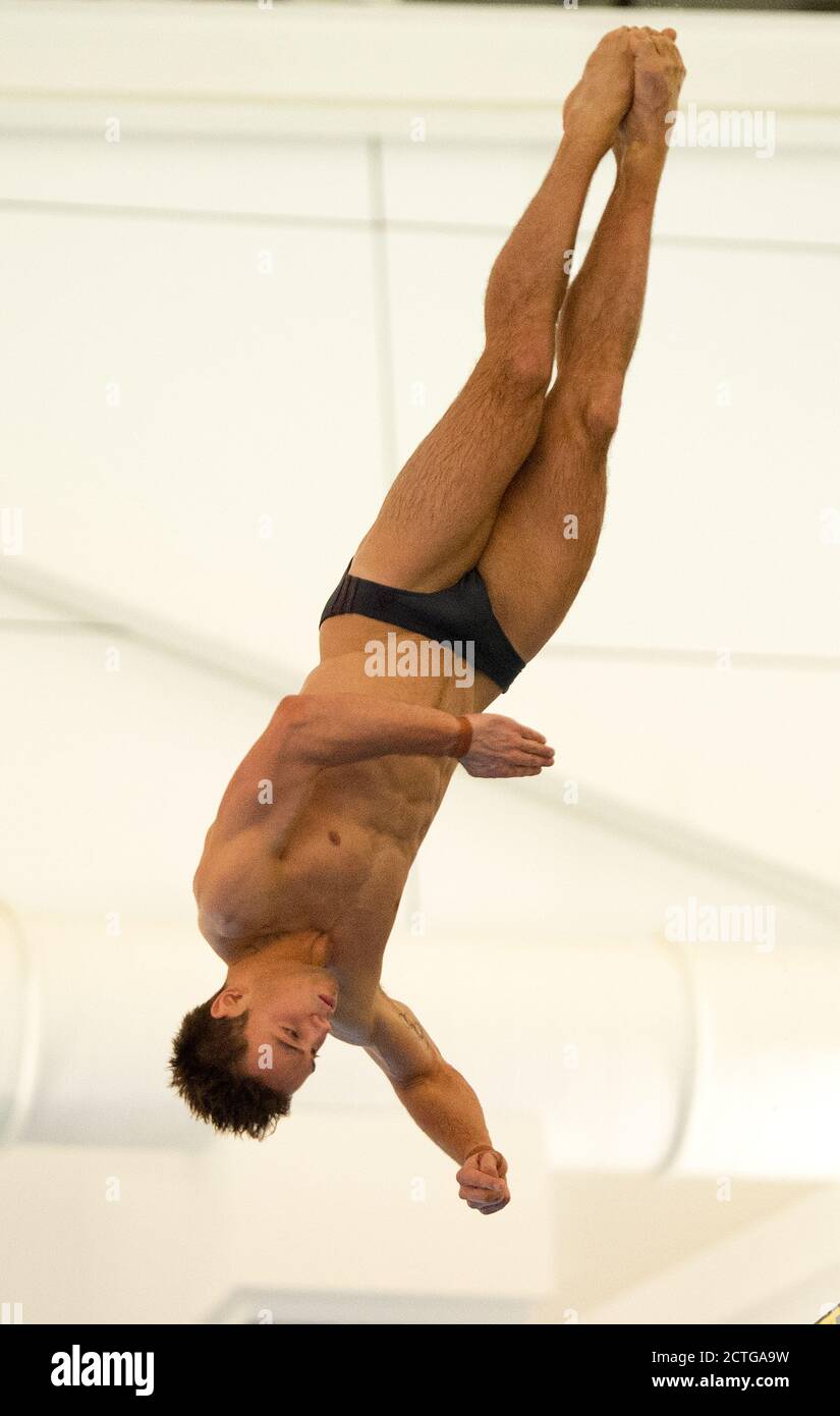 TOM DALEY - 10 METRE PLATFORM EVENT AT THE BRITISH GAS NATIONAL DIVING CUP SOUTHEND-ON-SEA  Copyright Picture : © Mark Pain / ALAMY Stock Photo