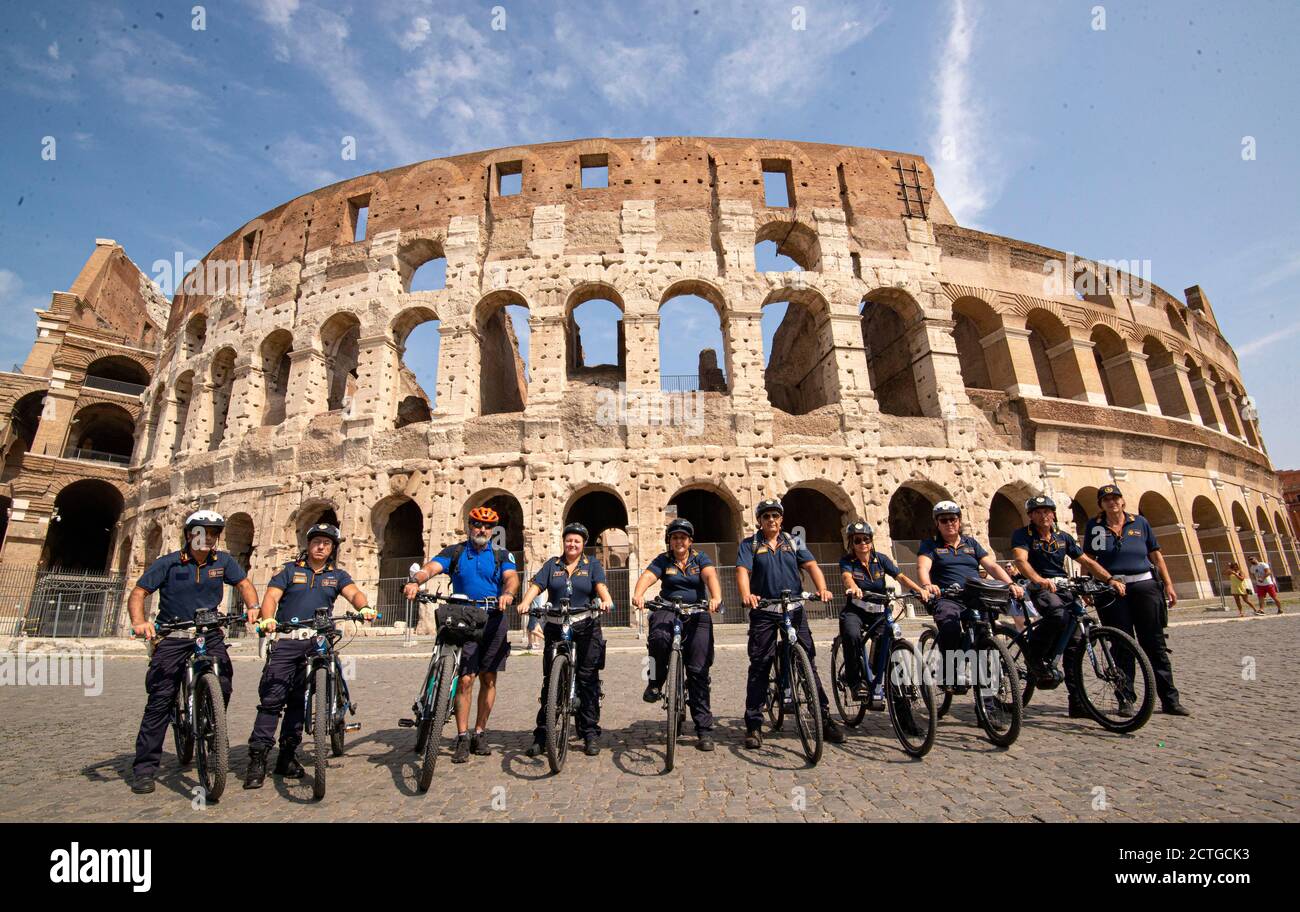 ROMA COLOSSEO Stock Photo