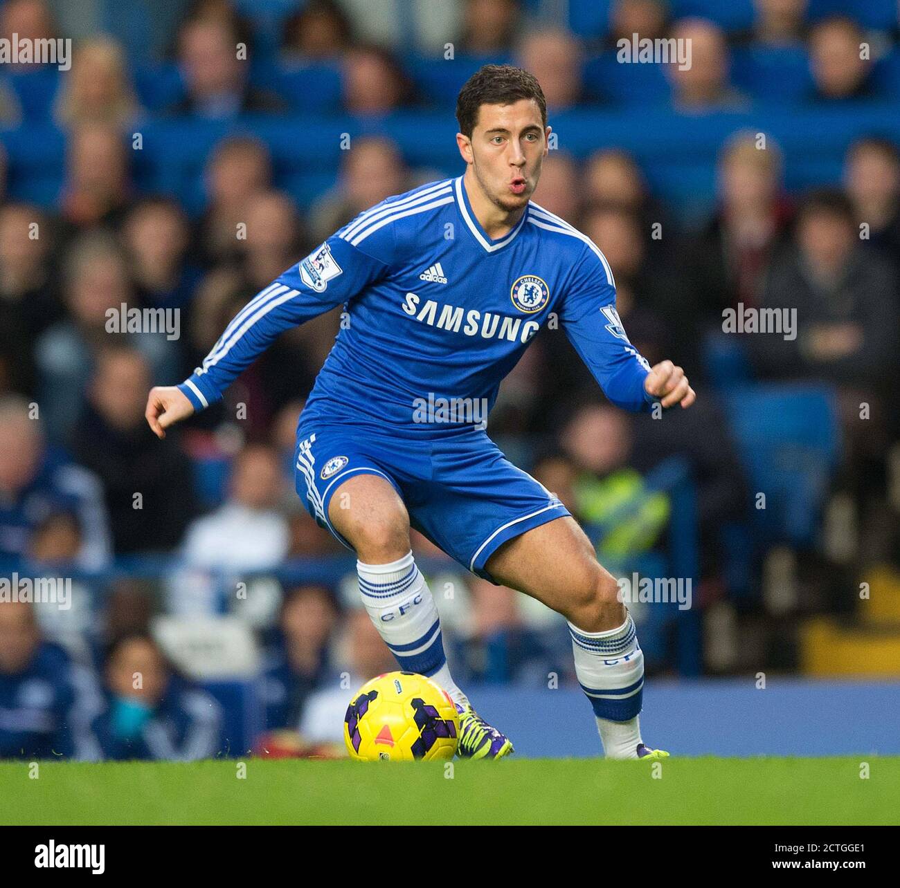 EDEN HAZARD. CHELSEA FC. PHOTO CREDIT : © MARK PAIN / ALAMY STOCK PHOTO Stock Photo