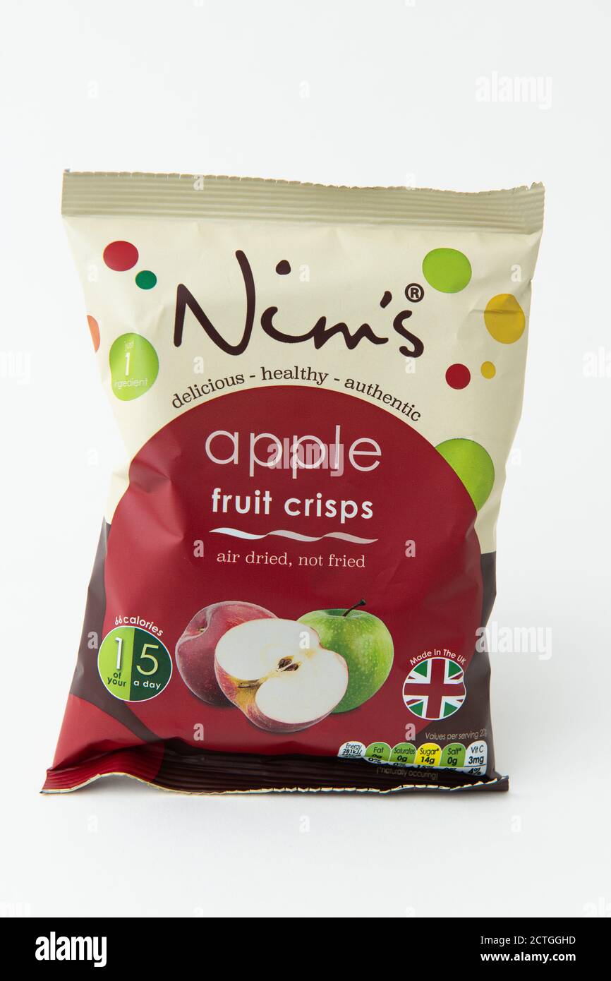 apple crisps Stock Photo