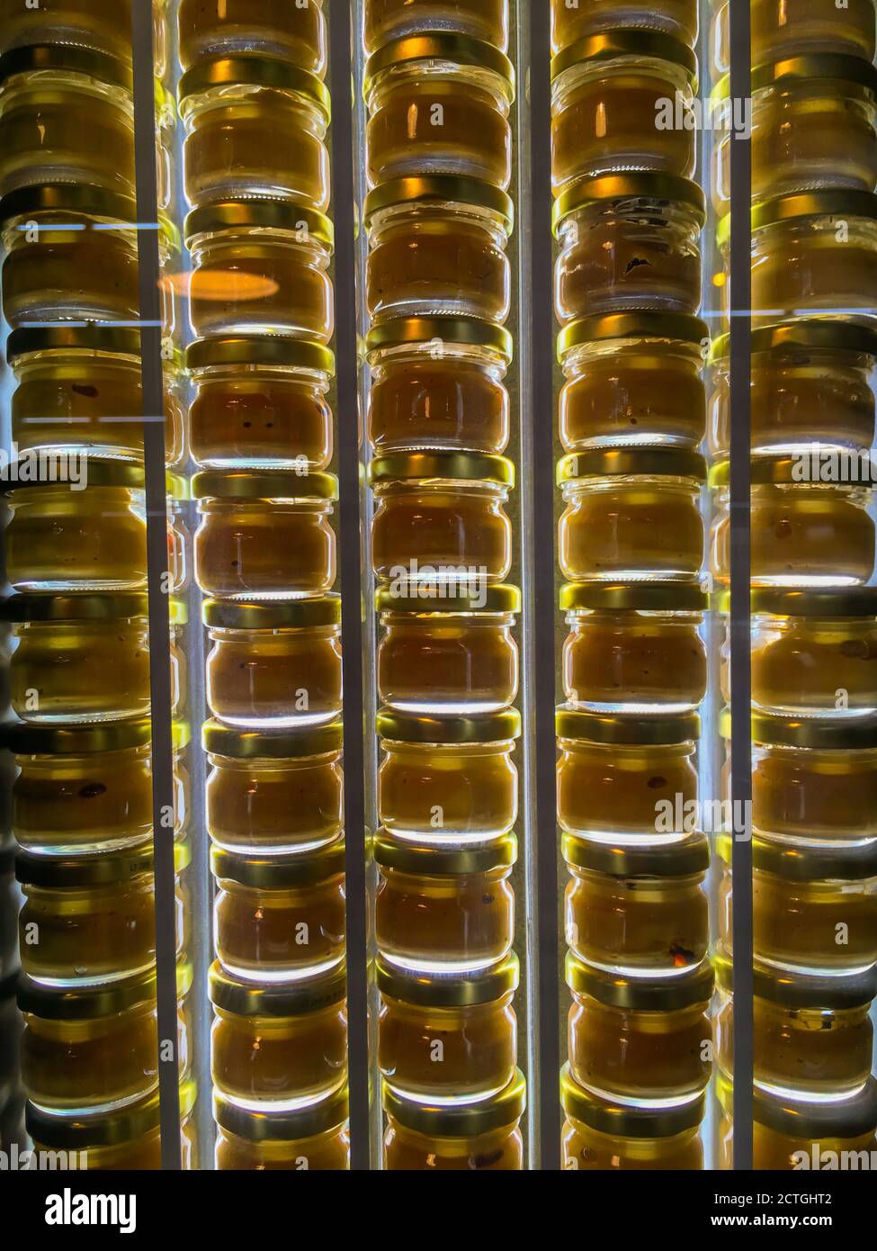 Mustard in Glass Jar Stock Photo Alamy