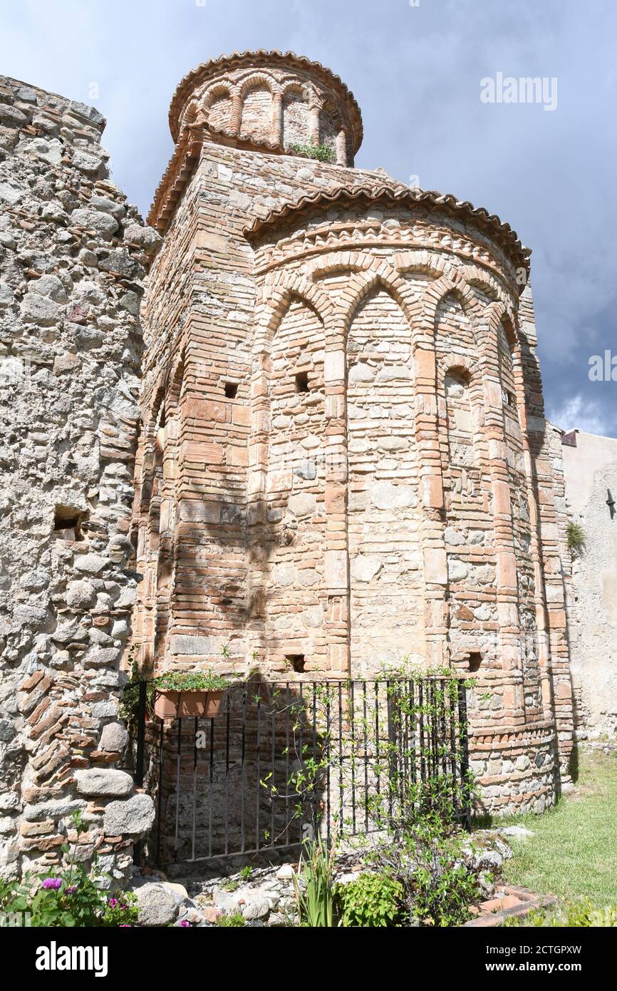 Bivongi RC Monastero grecoortodosso di San Giovanni Theristis Stock