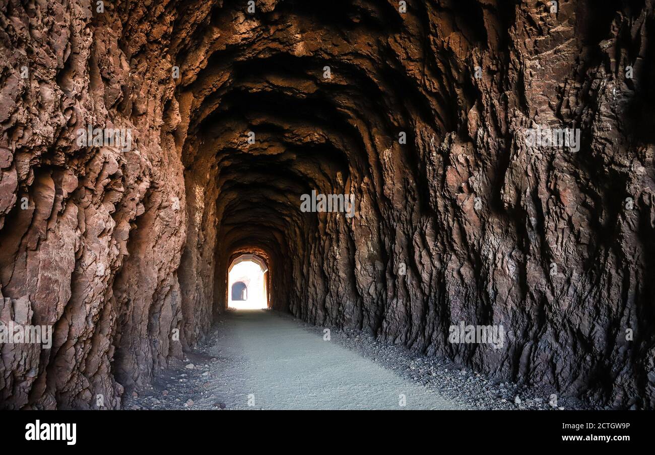 BOULDER CITY, NEVADA, UNITED STATES May 09, 2018 A former railroad