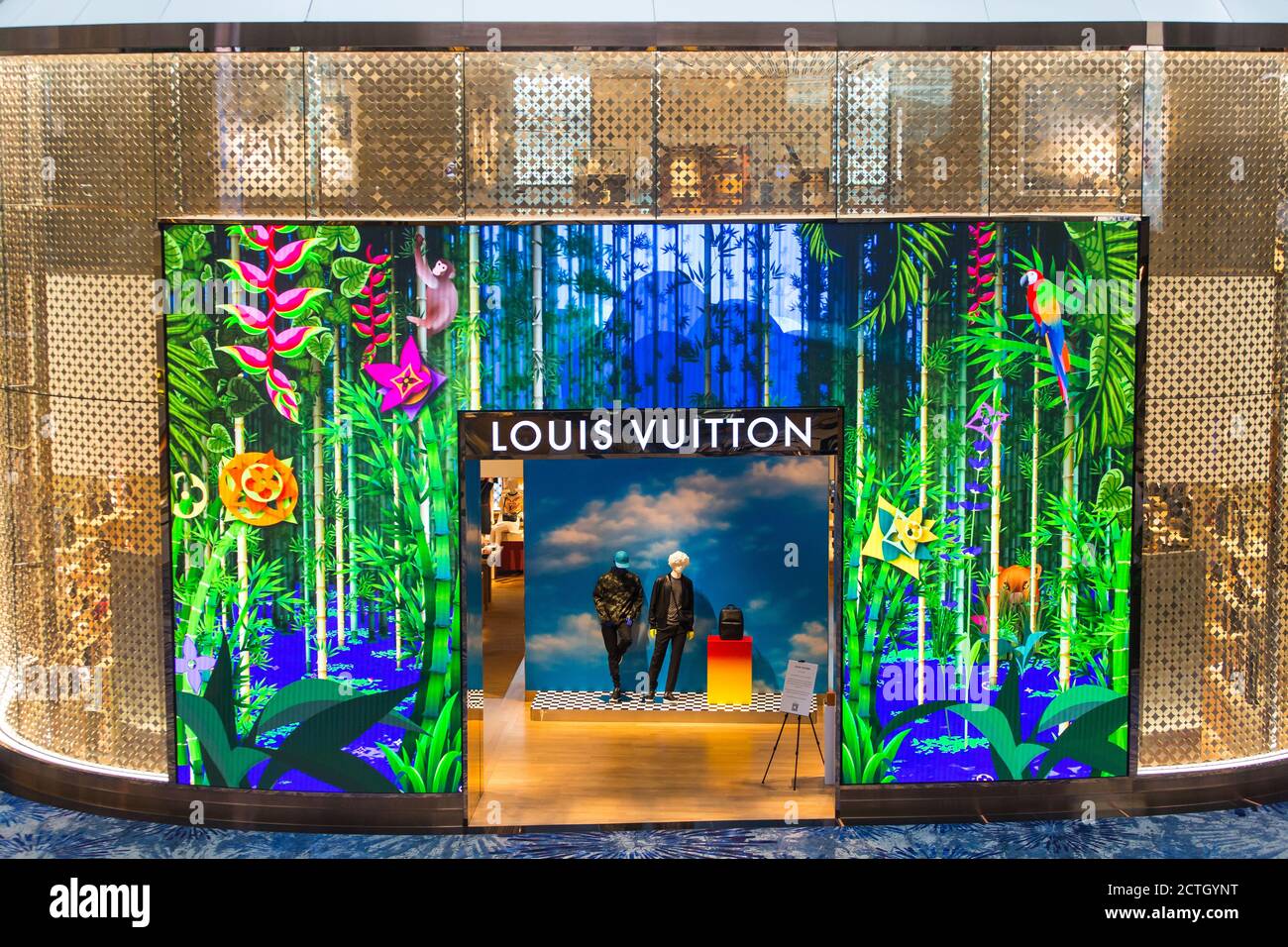 Louis Vuitton Singapore makes splash in airport  Retail News Asia