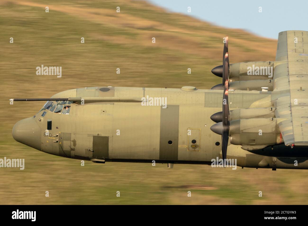 Mach Loop Hercules Stock Photo