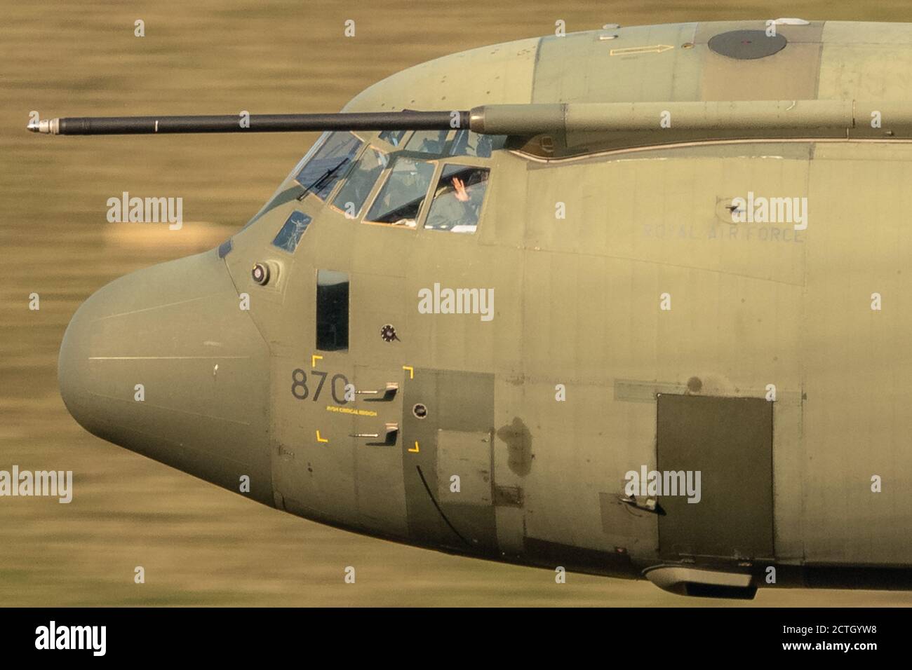 Mach Loop Hercules Stock Photo