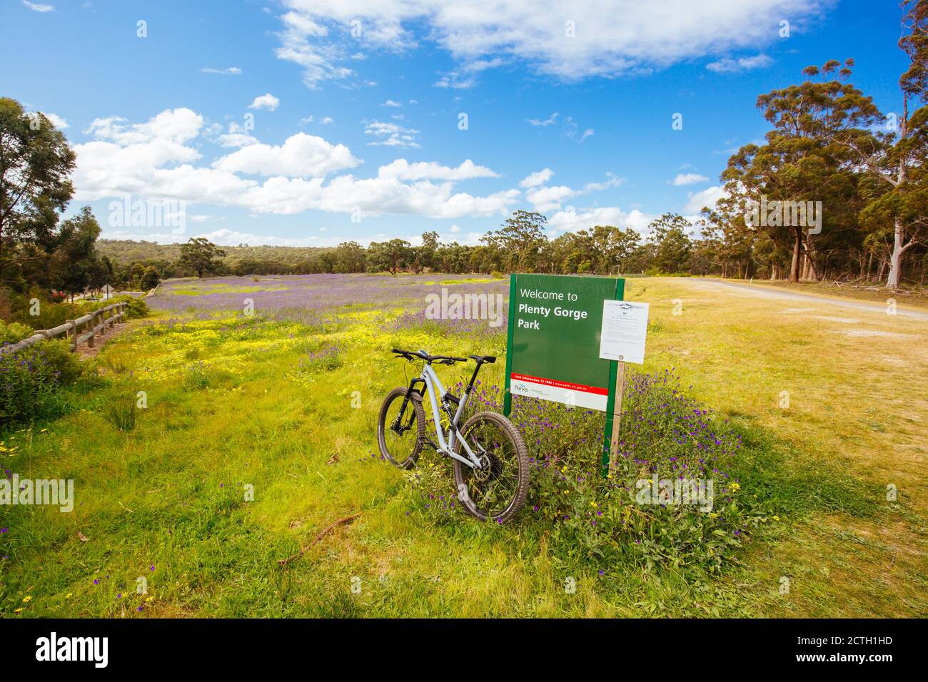 Plenty Parklands in Australia Stock Photo Alamy