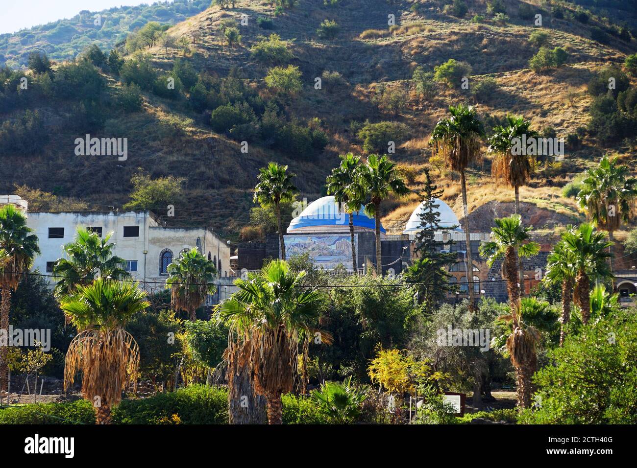 Israel, Tiberias, The tomb and synagogue of Rabbi Meir Bal Ha-Ness. The name, Bal Ha-Ness, added to Rebbe Meir, simply means the master of miracles. M Stock Photo