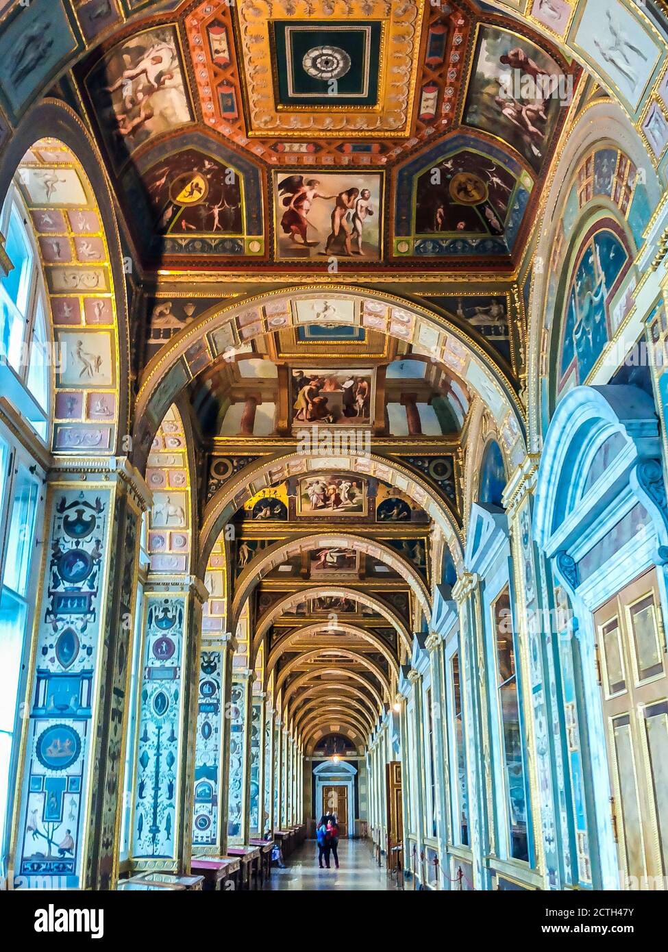 Interior of the State Hermitage, a museum of art and culture in Saint ...