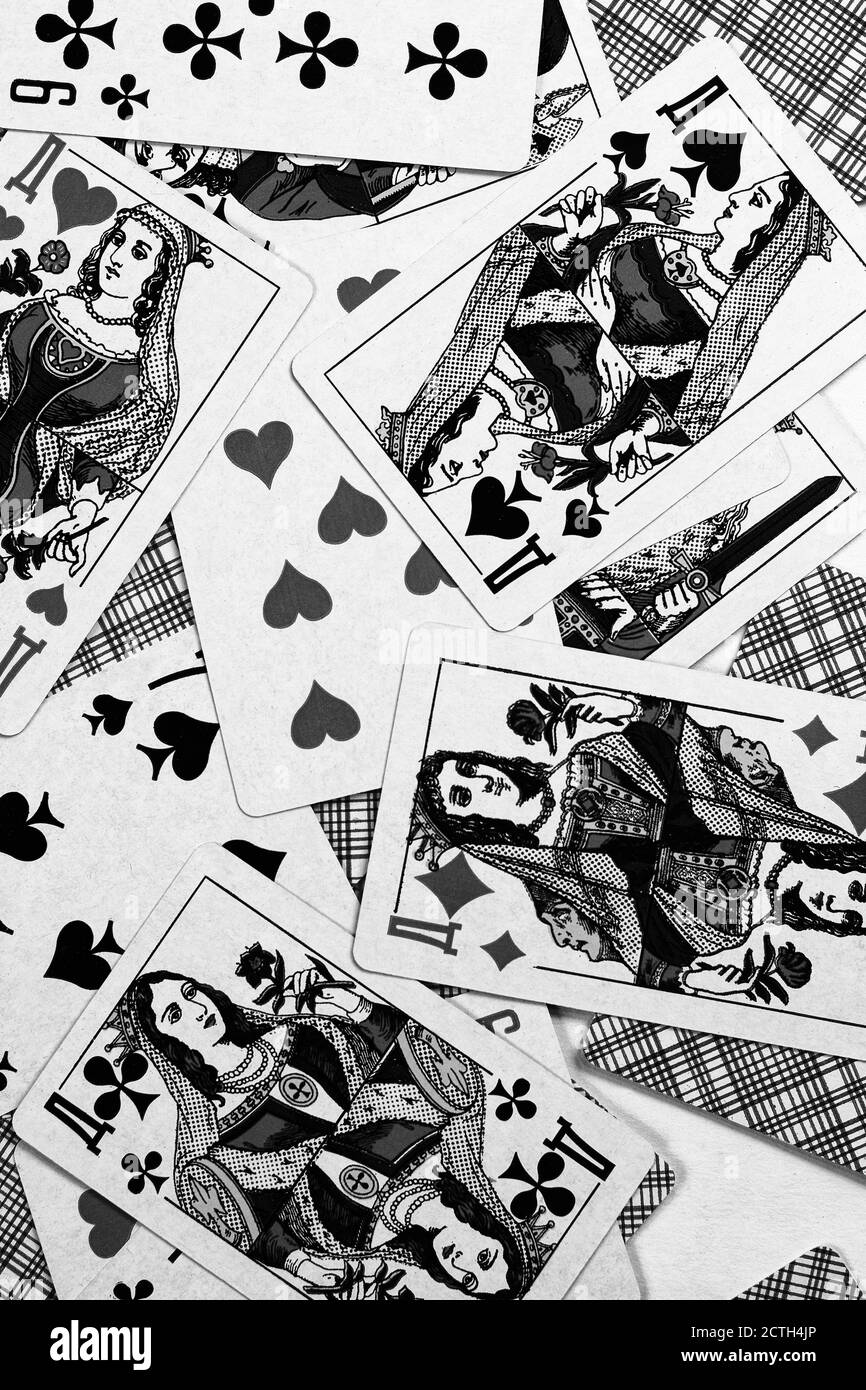 Photo cards, playing cards, games, board games Stock Photo Alamy