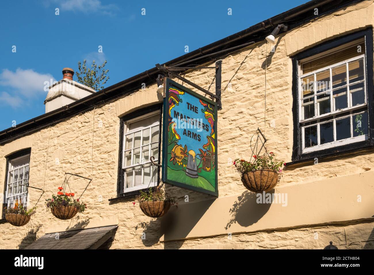 The Maltsters Arms waterside pub at Bow Creek in the hamlet of