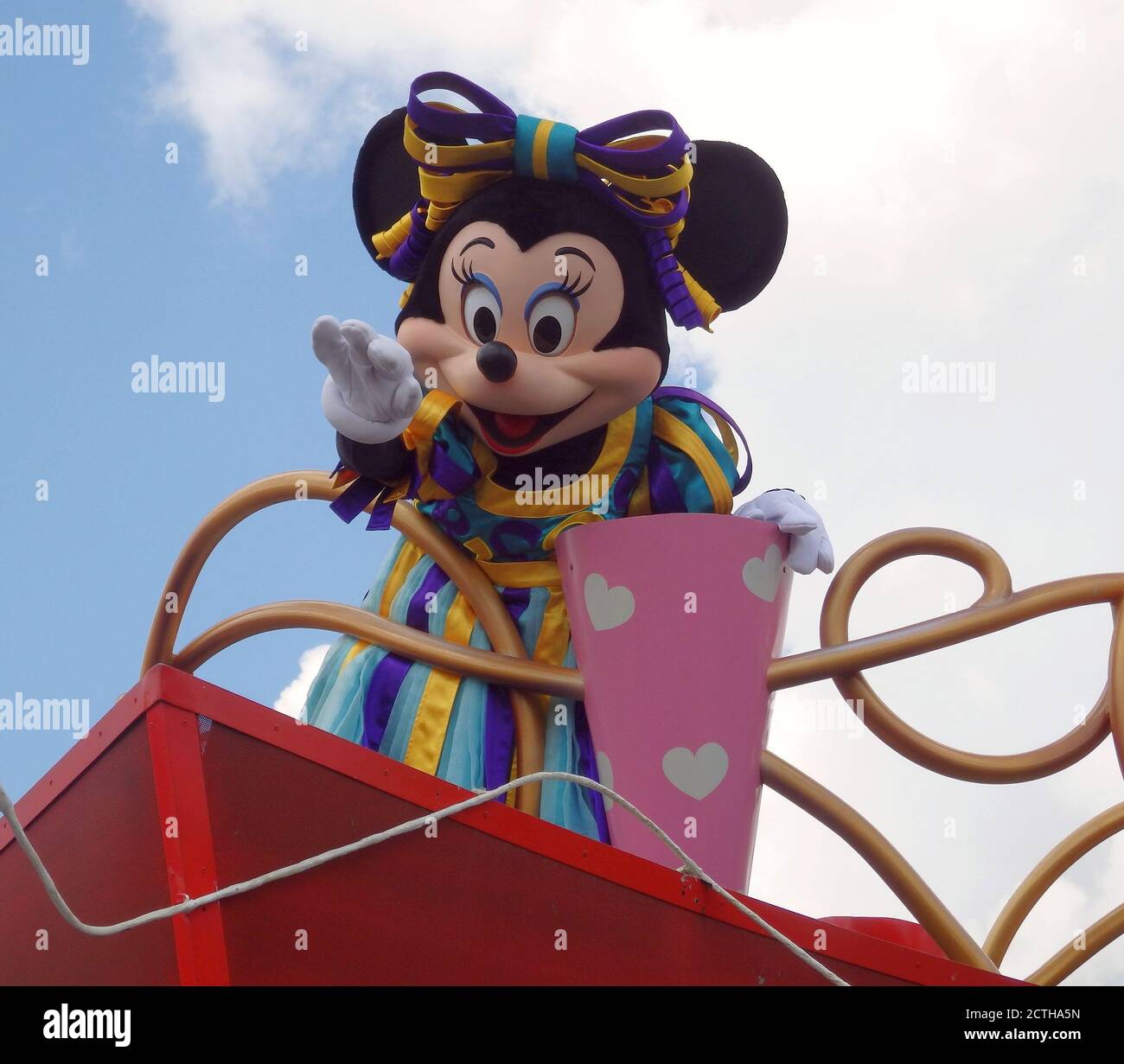 Minnie Mouse at Walt Disney World, Orlando, Florida, United States Stock Photo